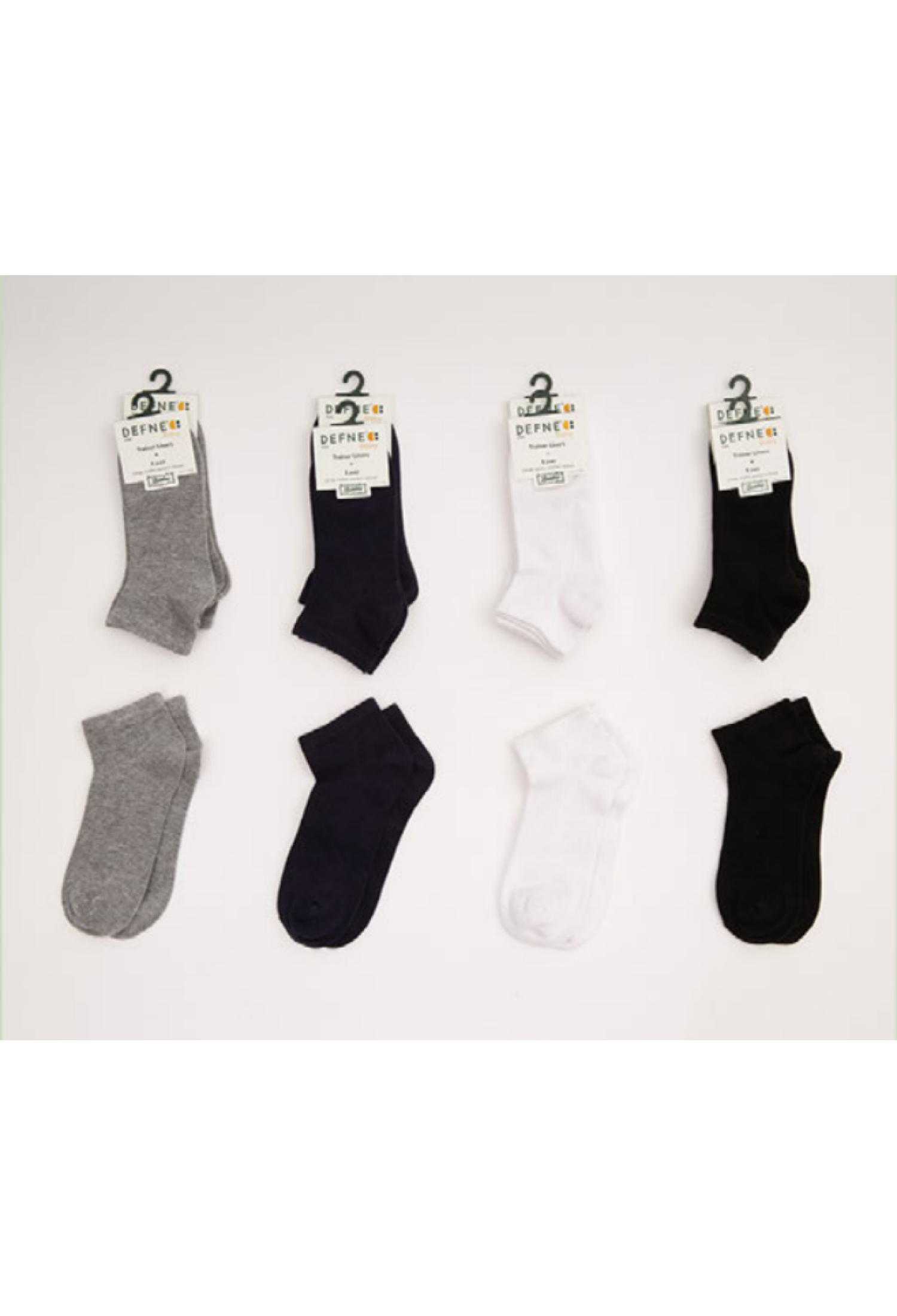 12 Çift Bambu Çocuk Patik 1064-DFNÇ-1PE006-23(9-10) - 1064-DFNÇ-1PE006-23(9-10) - Brand: Defne - Kids & Bby Clothes From Peralane Kids Turkey