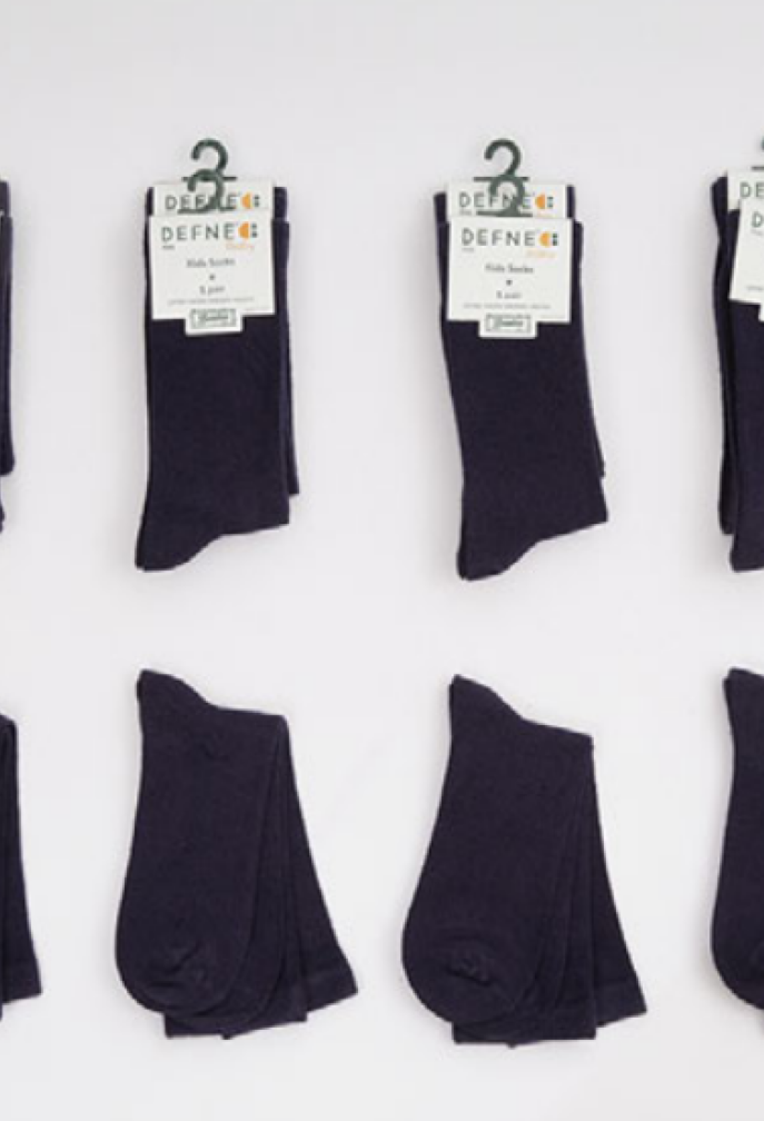 12 Çift Bambu Erkek Çocuk Soket Çorap 1064-DFN1Ç-E014-23(11-12) - 1064-DFN1Ç-E014-23(11-12) - Brand: Defne - Kids & Bby Clothes From Peralane Kids Turkey