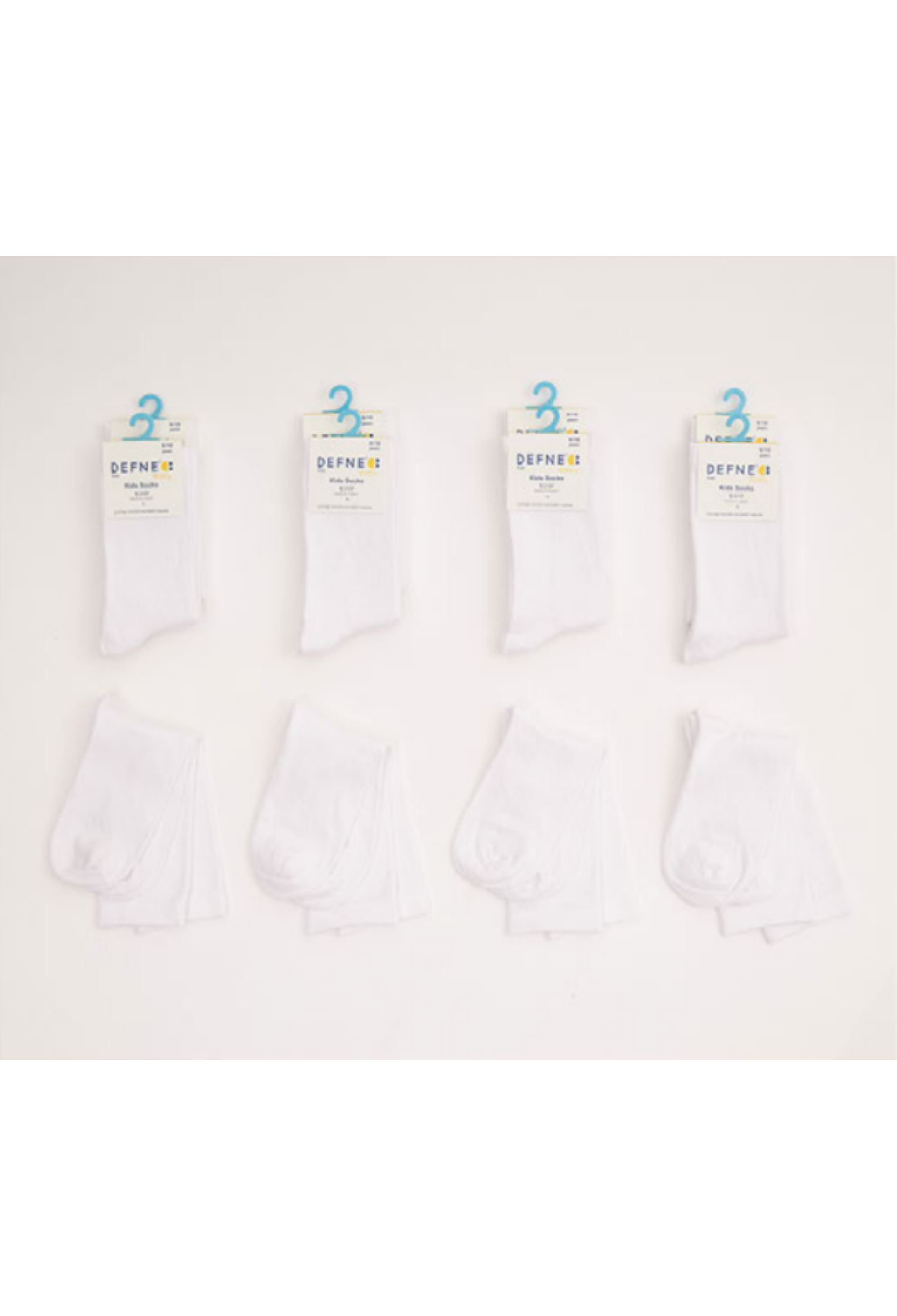 12 Çift Çocuk Soket Çorap 1064-DFN1Ç-U002-22(9-10) - 1064-DFN1Ç-U002-22(9-10) - Brand: Defne - Kids & Bby Clothes From Peralane Kids Turkey