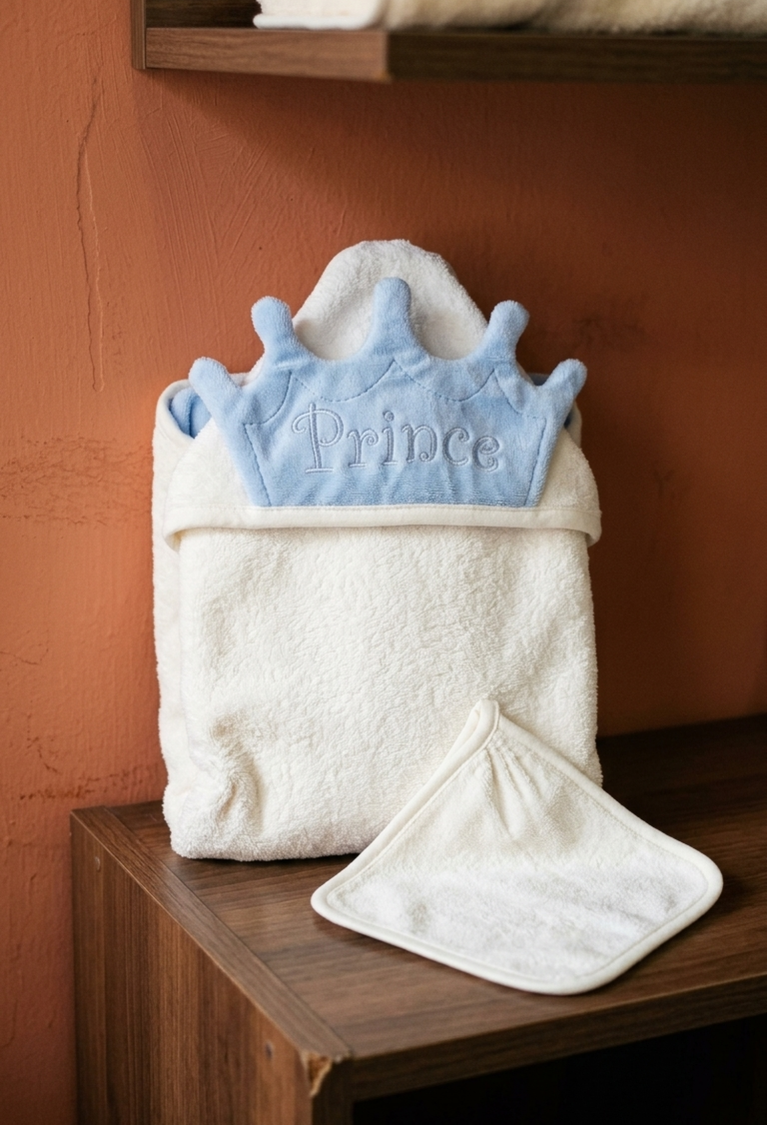 Wholesale Unisex 2-Piece Towel and Washcloth Set 85x80 Babyline 2015-9-778 - 2015-9-778