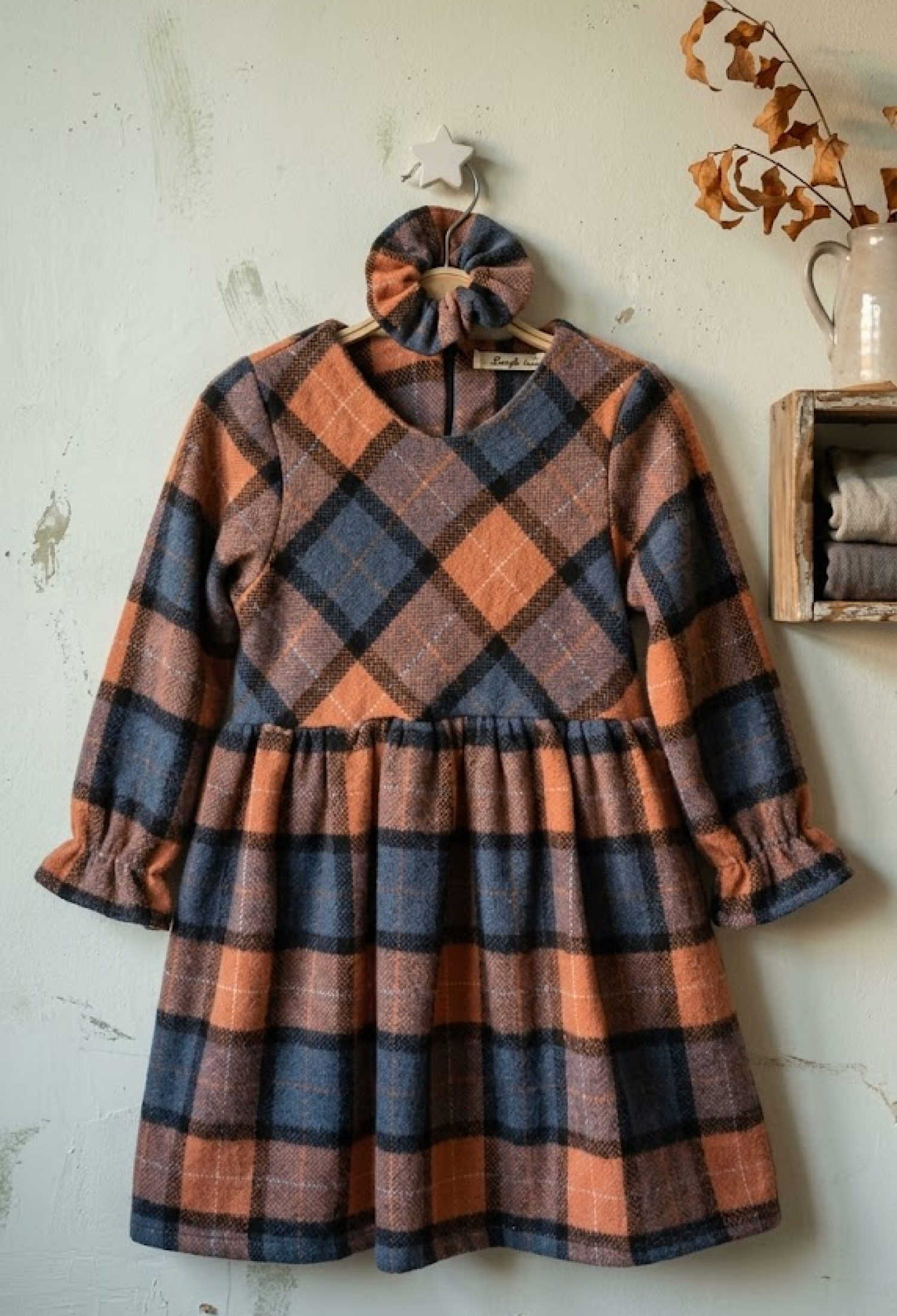 Büşra Plaid Dress Büşra Baby 1016-22262 - 1016-22262