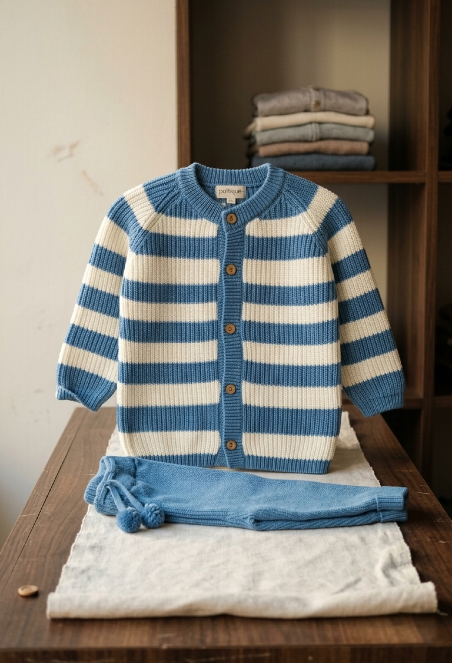 Organic Cotton Outfit & Set for Baby Boy Uludağ Triko 1061-21065-1 - 1061-21065-1
