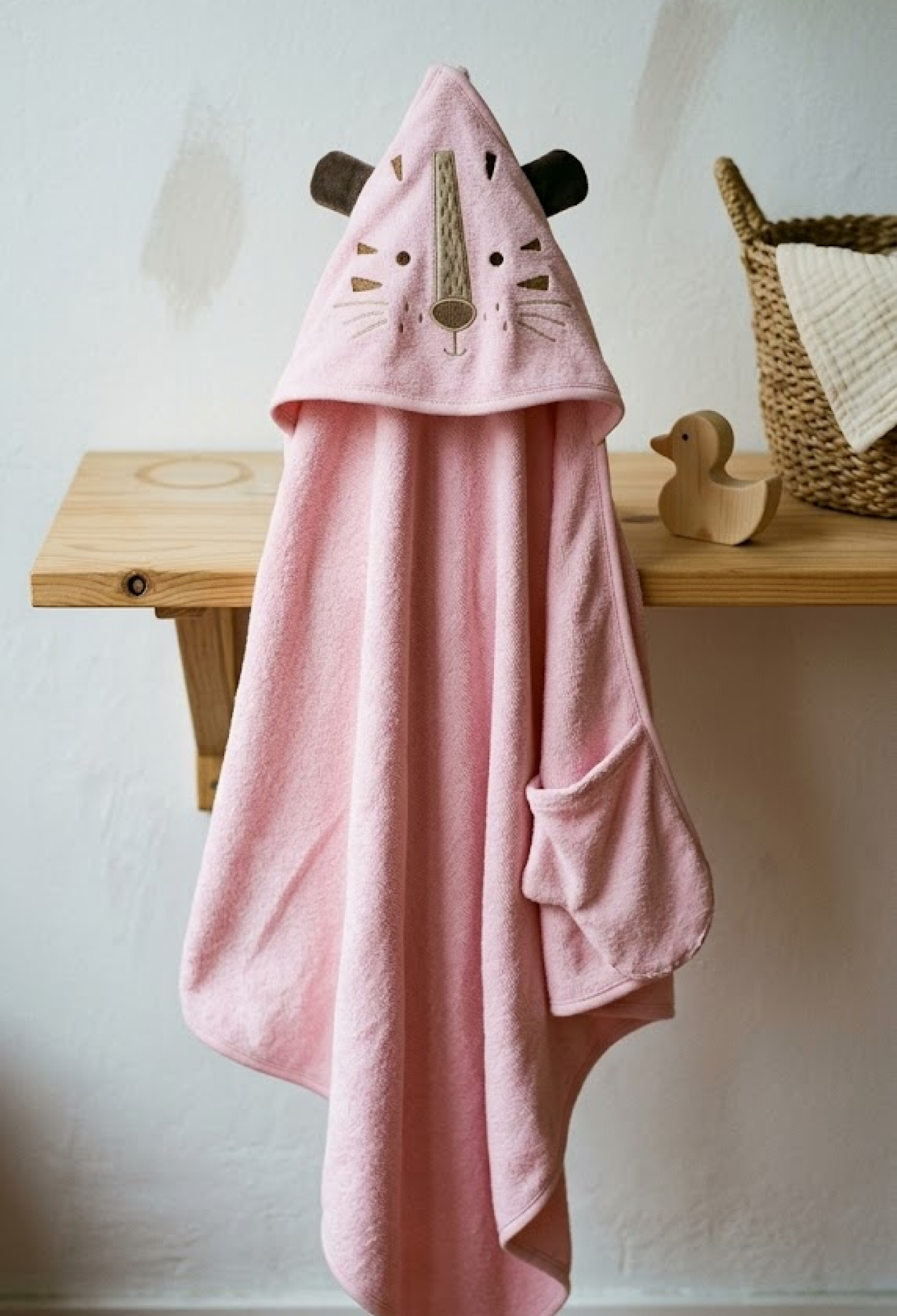 Wholesale Baby Towel and Bath Mitt 85x85cm 1-3Y Babyline 2015-9-672 - 2015-9-672