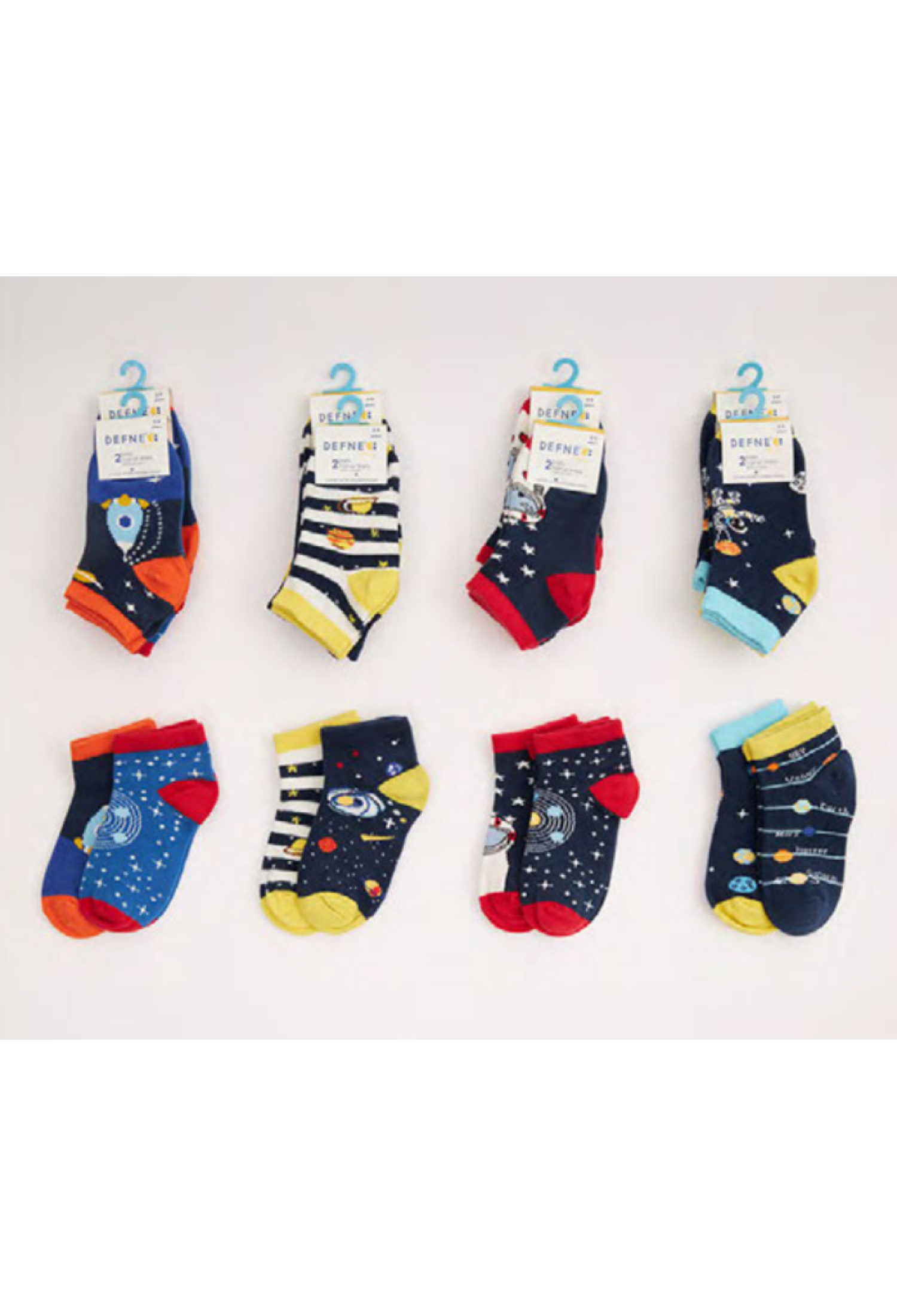 24 Çift Bebe Patik Çorap (Kutu) 1064-DFN2P-E018-23(12-18) - 1064-DFN2P-E018-23(12-18) - Brand: Defne - Kids & Bby Clothes From Peralane Kids Turkey