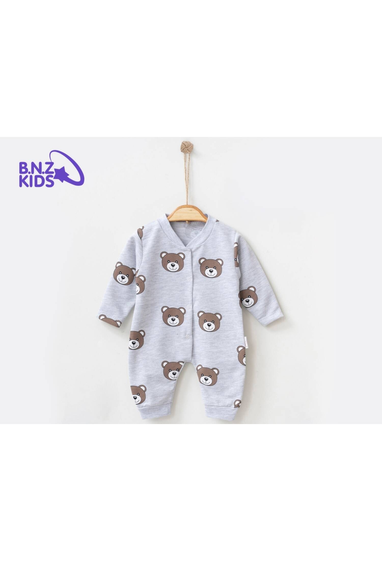 Ayıcık Desenli Unisex Tulum - Brand: NAYINOM - Kids & Bby Clothes From Peralane Kids Turkey