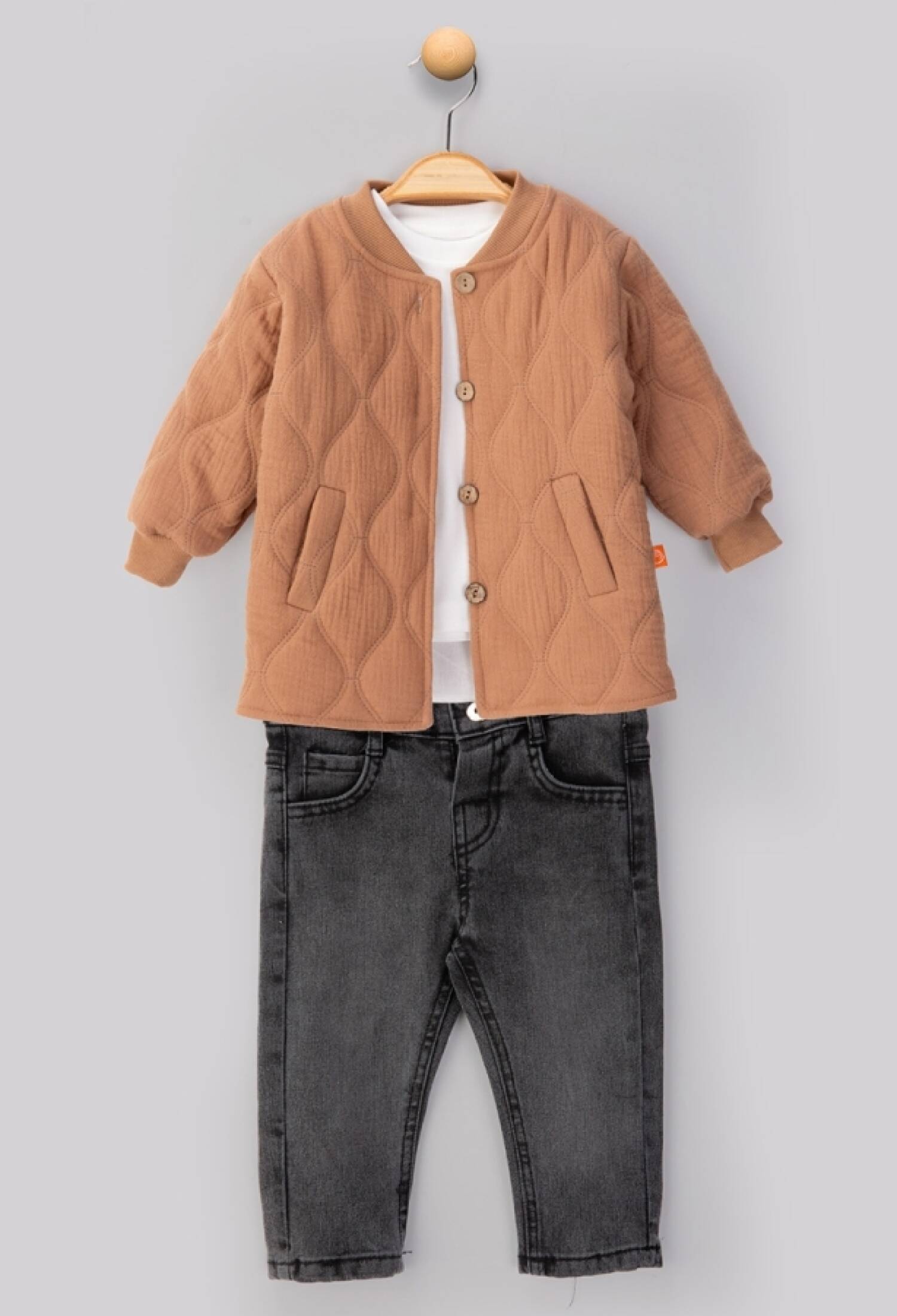 Ceketli Üçlü Erkek Bebe Takım - Brand: BEYAZ BEBEK - Kids & Bby Clothes From Peralane Kids Turkey