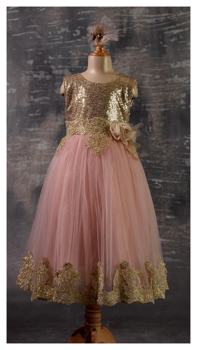 Çiçekli Elbise 1042-2342 - 1042-2342 - Brand: Tivido - Kids & Bby Clothes From Peralane Kids Turkey