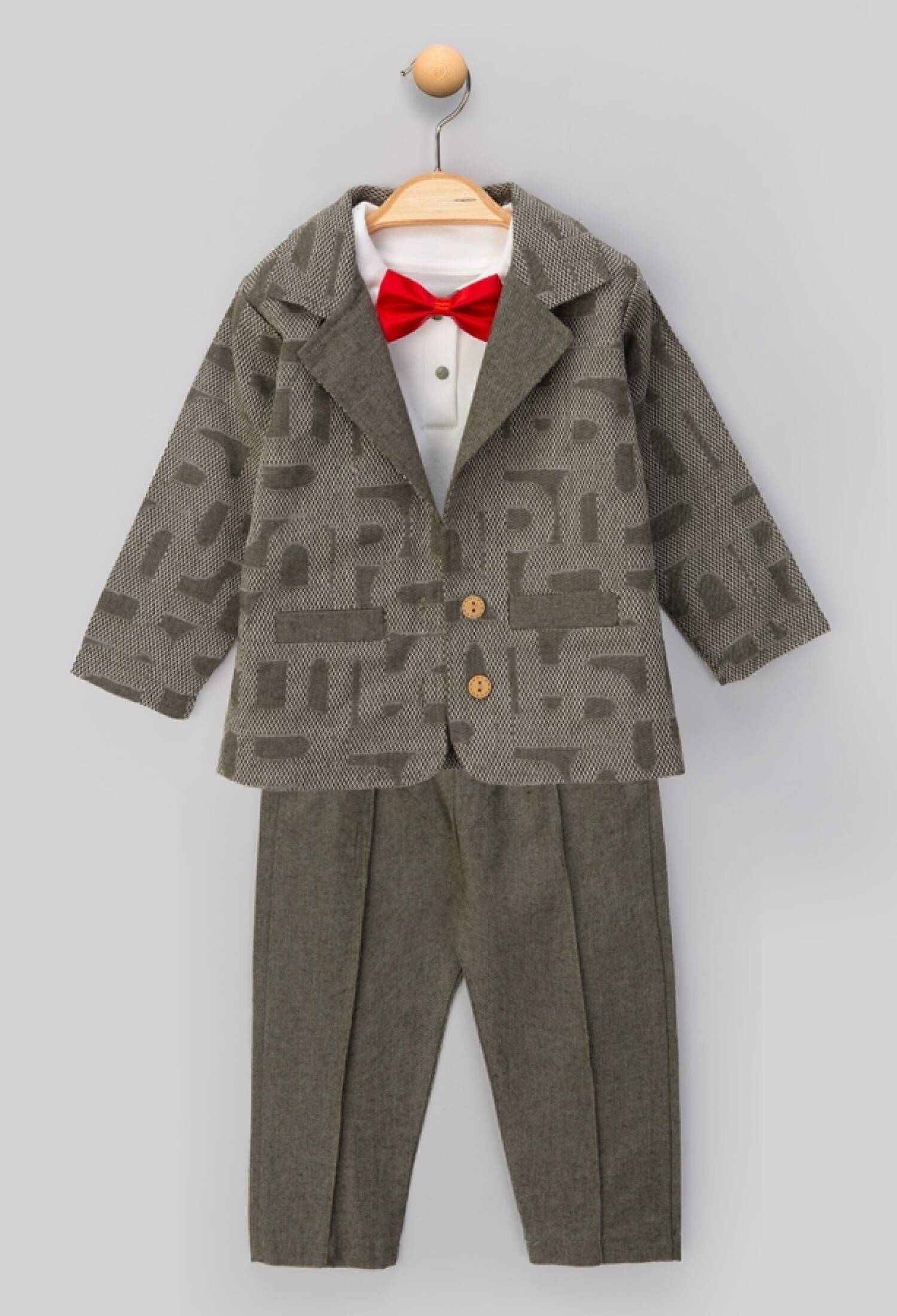 Desenli Ceketli Erkek Bebe Takım - Brand: BEYAZ BEBEK - Kids & Bby Clothes From Peralane Kids Turkey