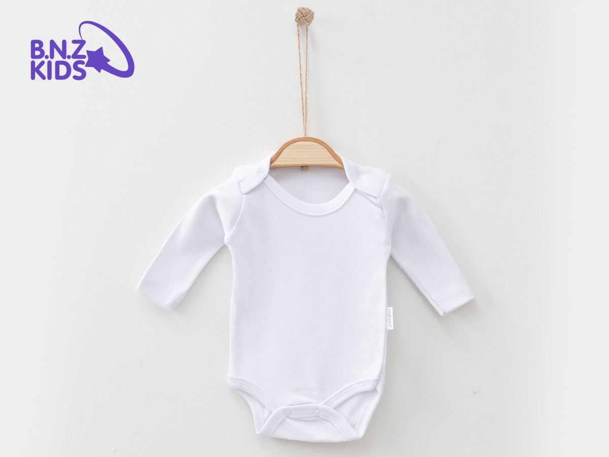 Düz Unisex Çıtçıtlı Badi - Brand: NAYINOM - Kids & Bby Clothes From Peralane Kids Turkey