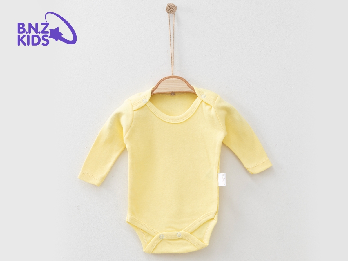 Düz Unisex Çıtçıtlı Badi – Brand: NAYINOM – Kids & Bby Clothes From Peralane Kids Turkey