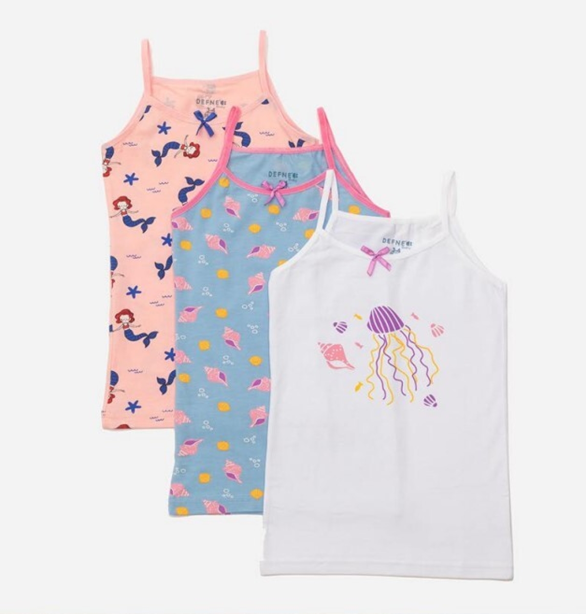 İnce Askı Çocuk Atlet 5 Paket (3’Lü Seri) 1064-DFN-A012-22 – 1064-DFN-A012-22 – Brand: Defne – Kids & Bby Clothes From Peralane Kids Turkey