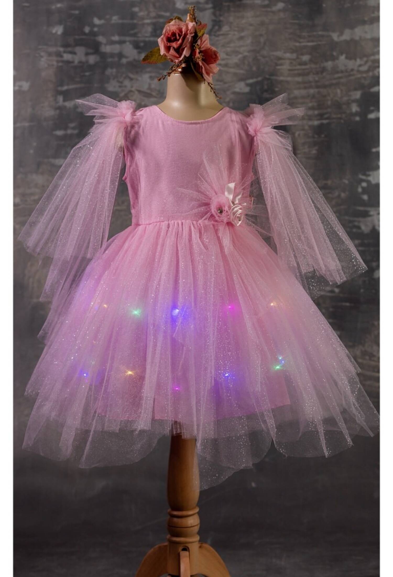 Işıklı Abiye 1042-2336 - 1042-2336 - Brand: Tivido - Kids & Bby Clothes From Peralane Kids Turkey