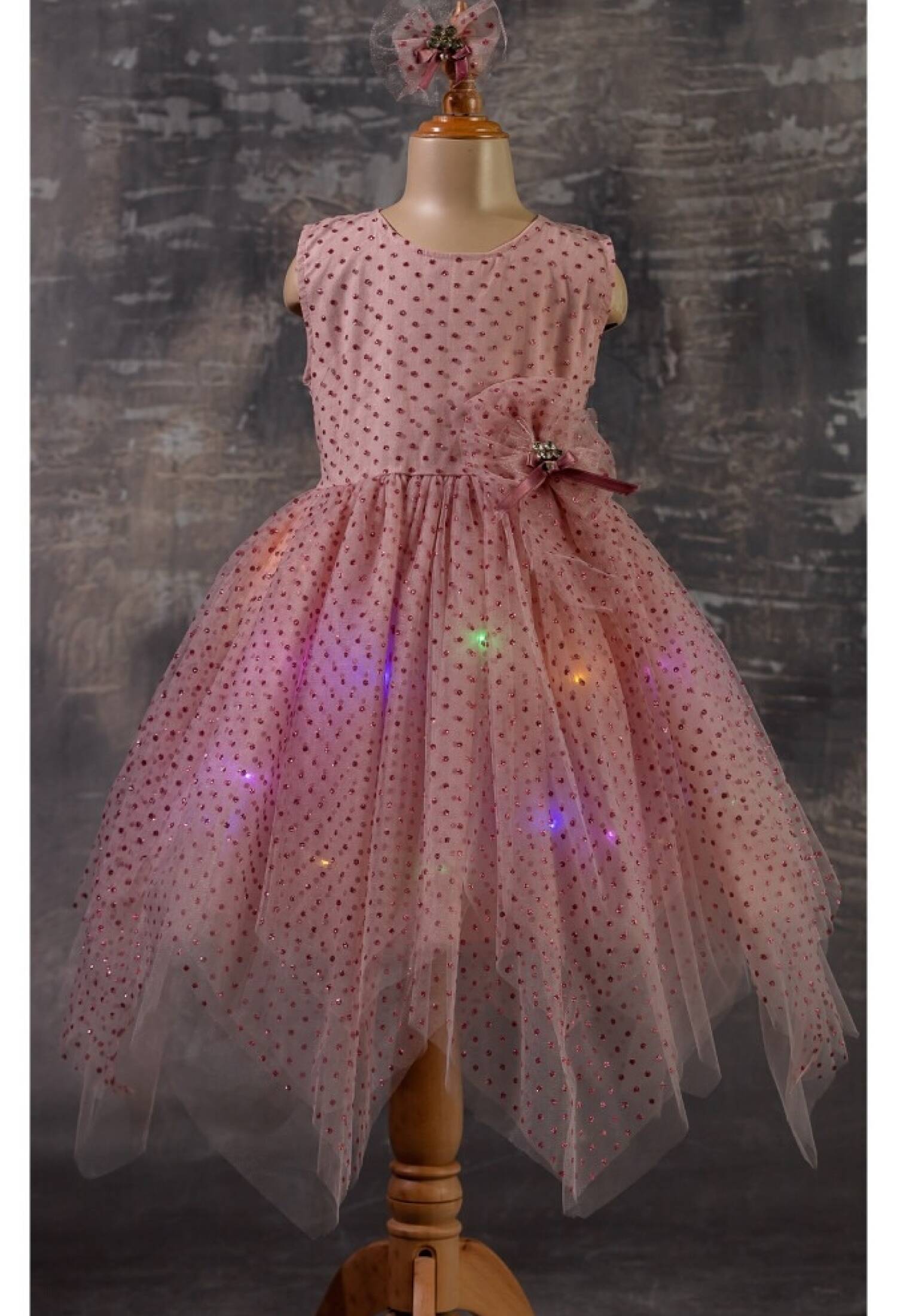 Işıklı Abiye 1042-2340 - 1042-2340 - Brand: Tivido - Kids & Bby Clothes From Peralane Kids Turkey