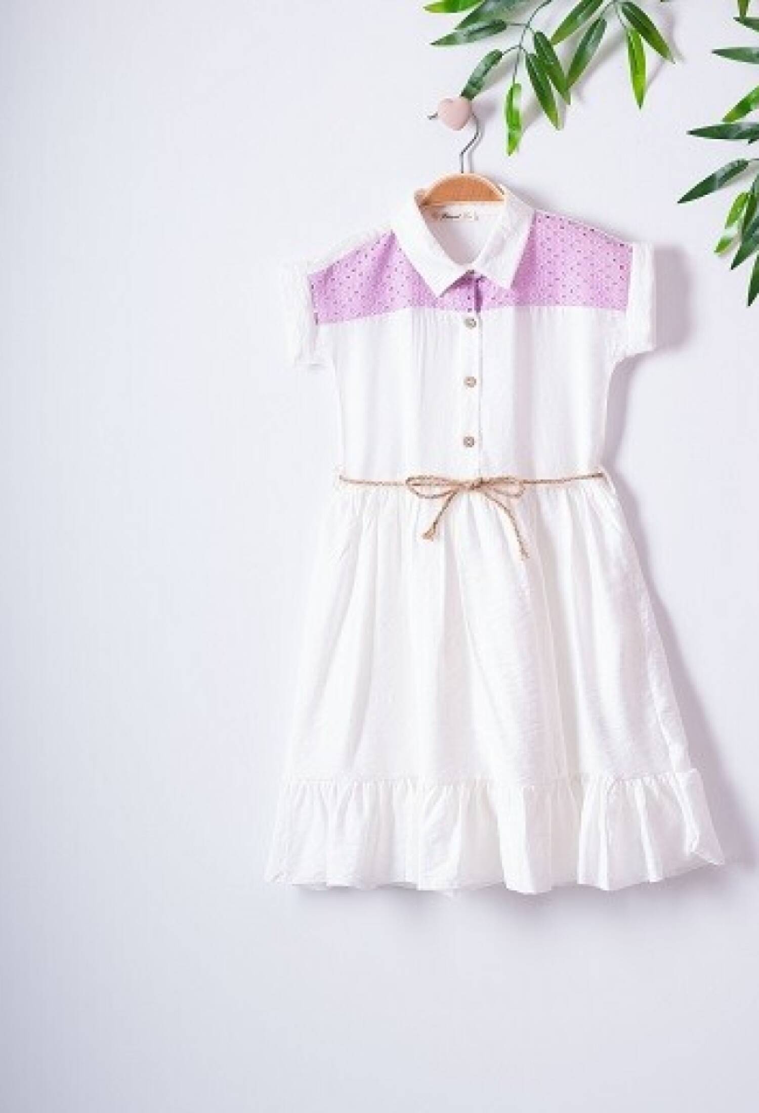Jut Kemerli Airobin Elbise 1016-221039 - 1016-221039 - Brand: Büşra Bebe - Kids & Bby Clothes From Peralane Kids Turkey