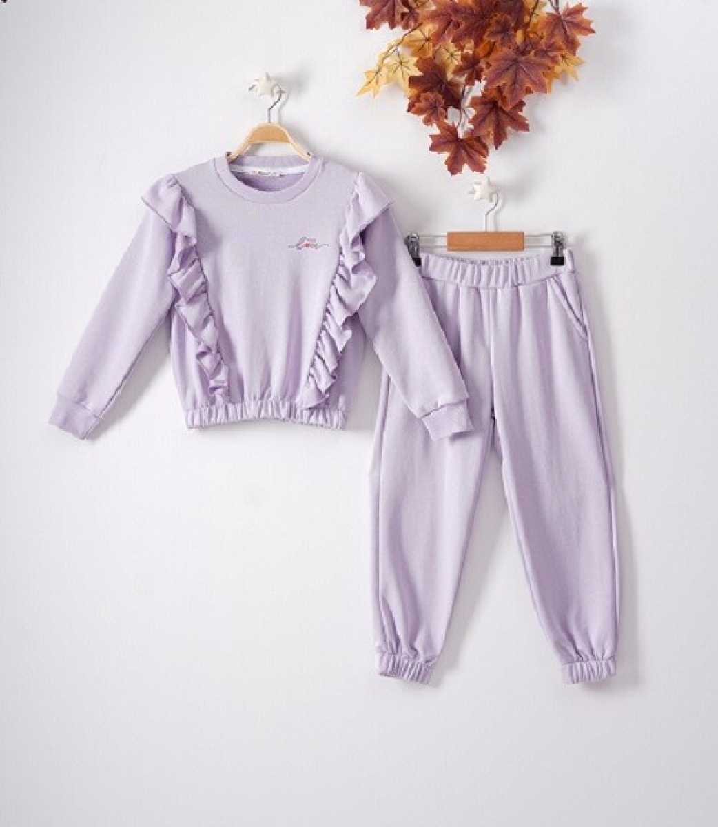 Love Fırfırlı 3 İp Takım 1016-22221 - 1016-22221 - Brand: Büşra Bebe - Kids & Bby Clothes From Peralane Kids Turkey