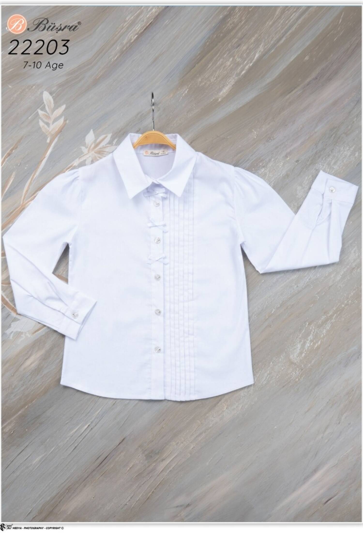 NERVÜLLÜ GÖMLEK 1016-22203 - 1016-22203 - Brand: Büşra Bebe - Kids & Bby Clothes From Peralane Kids Turkey