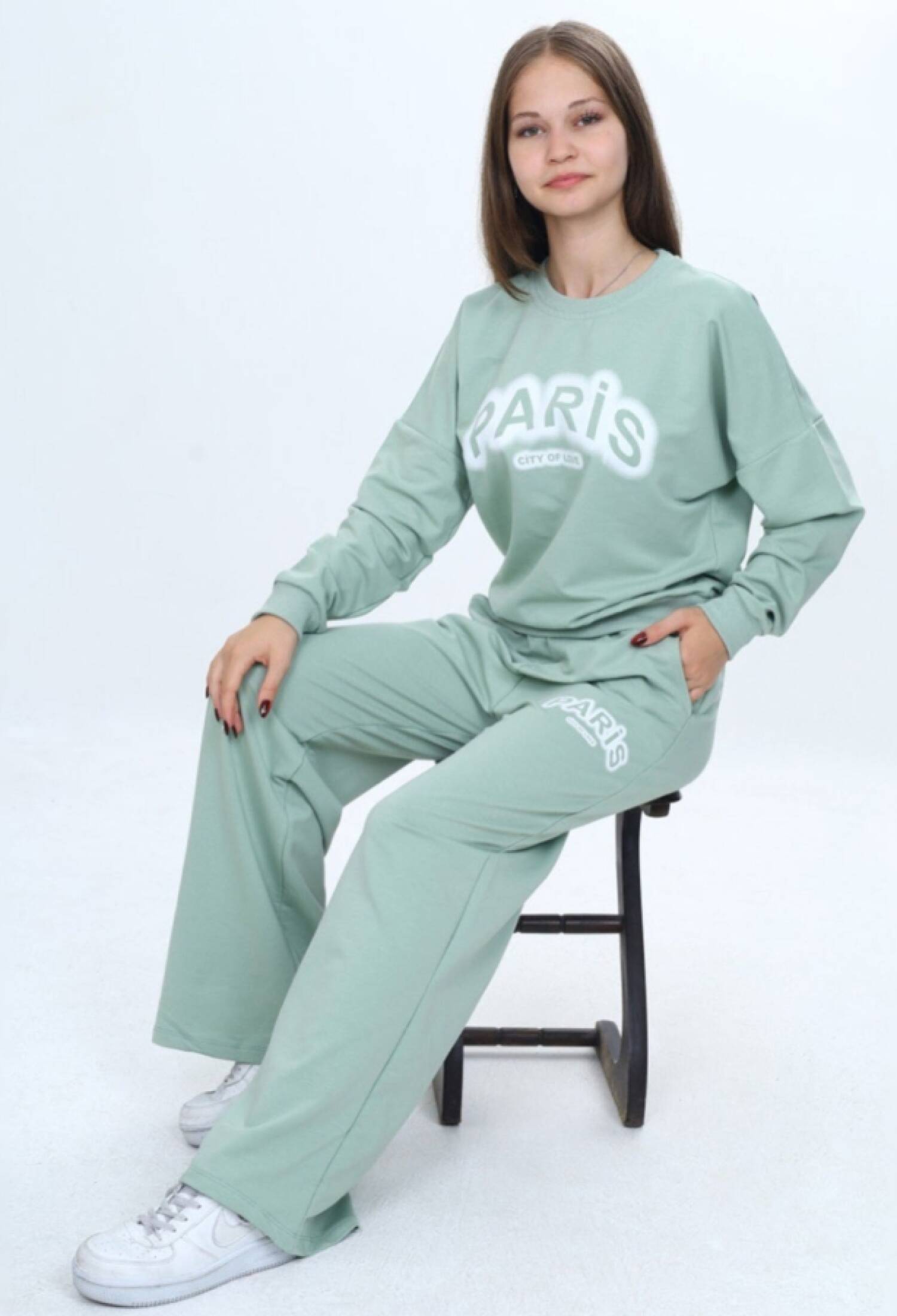 Paris Baskılı Kız Takım - Brand: VIZVIZ - Kids & Bby Clothes From Peralane Kids Turkey