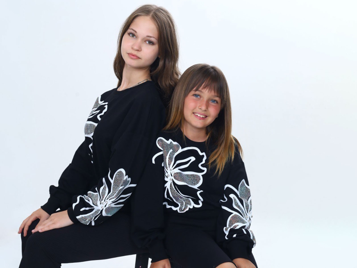 Taş Detaylı Kız Sweat - Brand: VIZVIZ - Kids & Bby Clothes From Peralane Kids Turkey