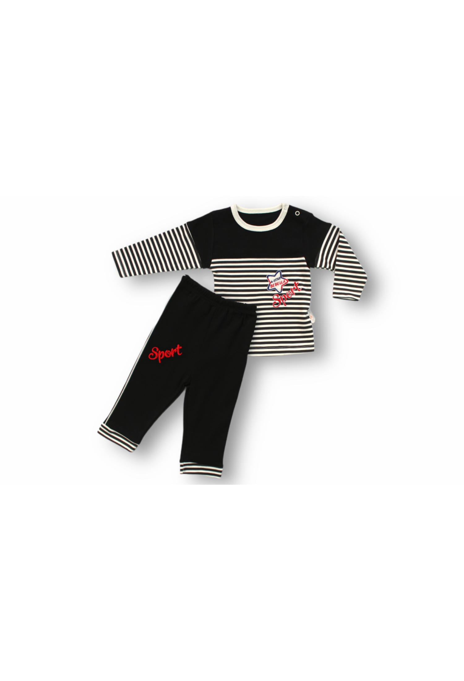 Topta Bebek 2'li Eşofman Takımı 6-36M 1074-75368 - 1074-75368 - Brand: Tomuycuk - Kids & Bby Clothes From Peralane Kids Turkey