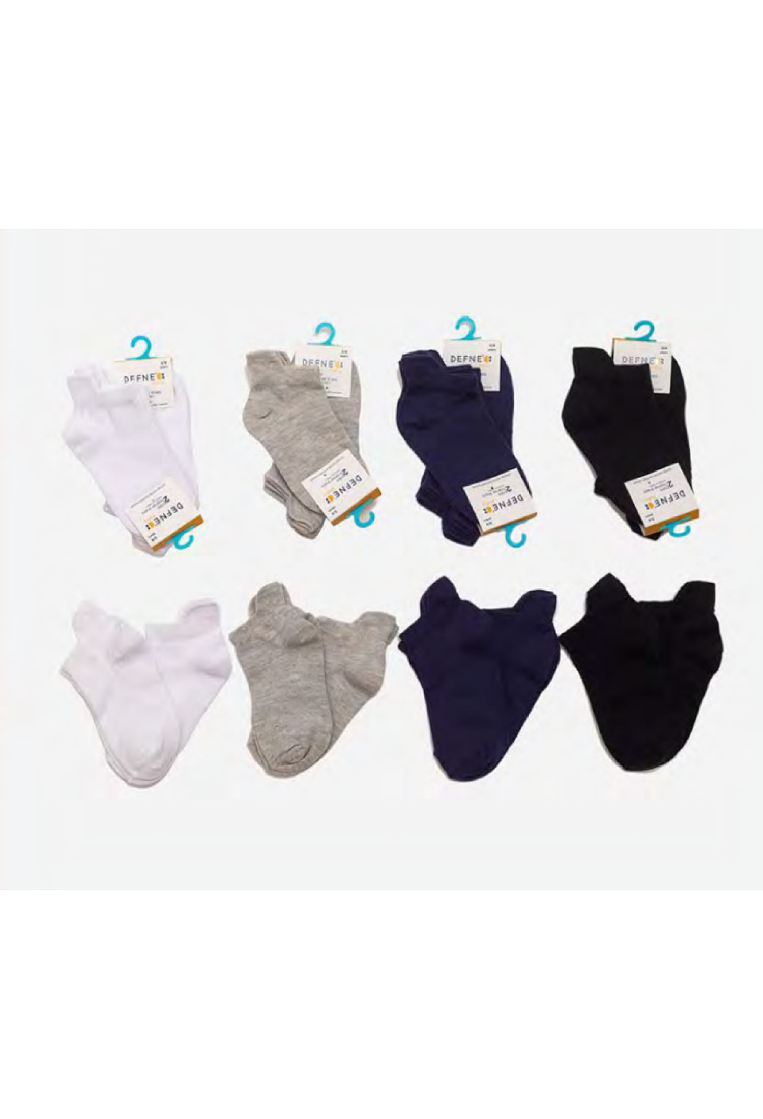 Toptan 24 Çift Bebe Patik Çorap (Kutu) 1064-DFN2P-E008-22(12-18) - 1064-DFN2P-E008-22(12-18) - Brand: Defne - Kids & Bby Clothes From Peralane Kids Turkey