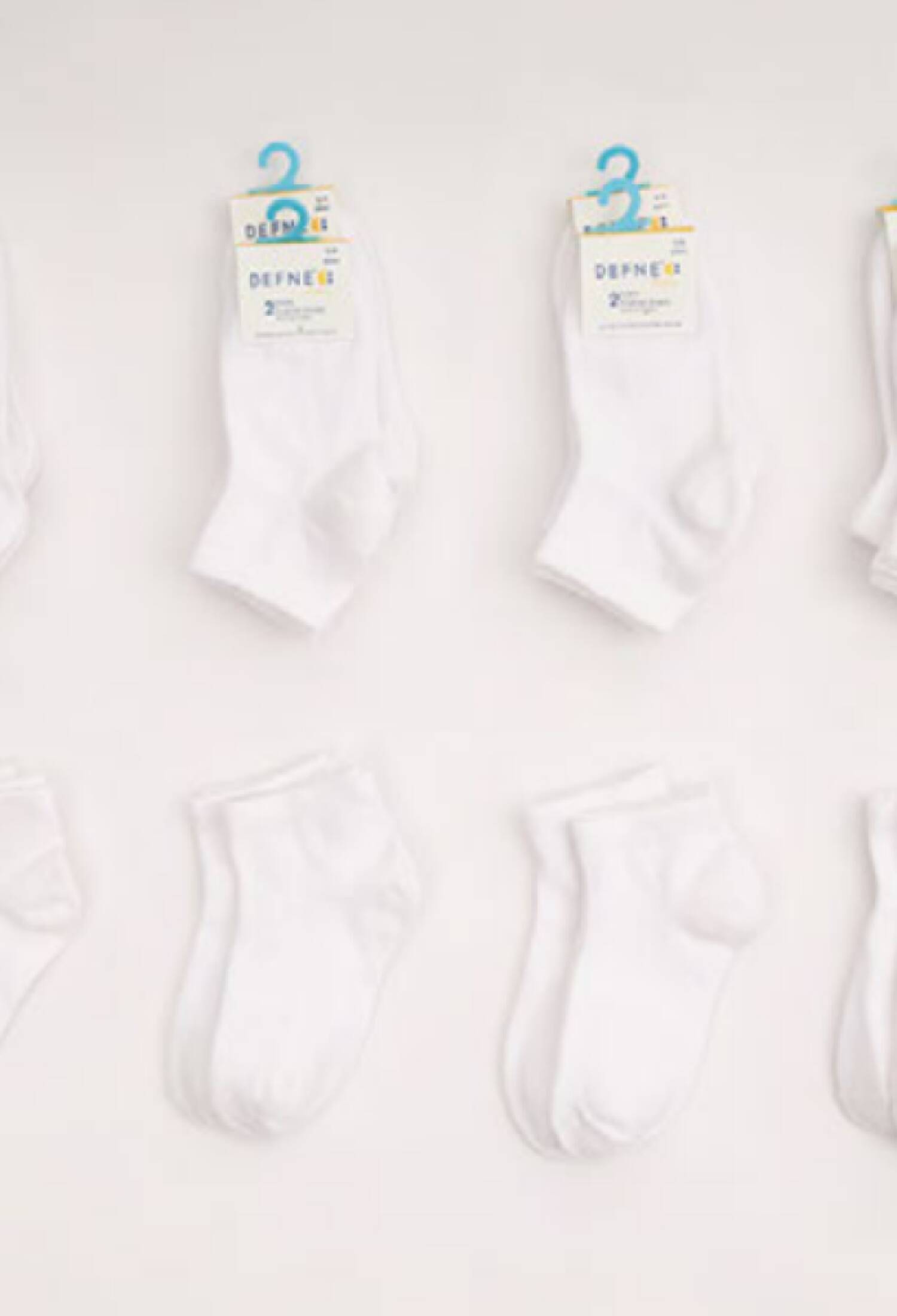 Toptan 24 Çift Bebe Patik Çorap (Kutu) 1064-DFN2P-U001-23(12-18) - 1064-DFN2P-U001-23(12-18) - Brand: Defne - Kids & Bby Clothes From Peralane Kids Turkey