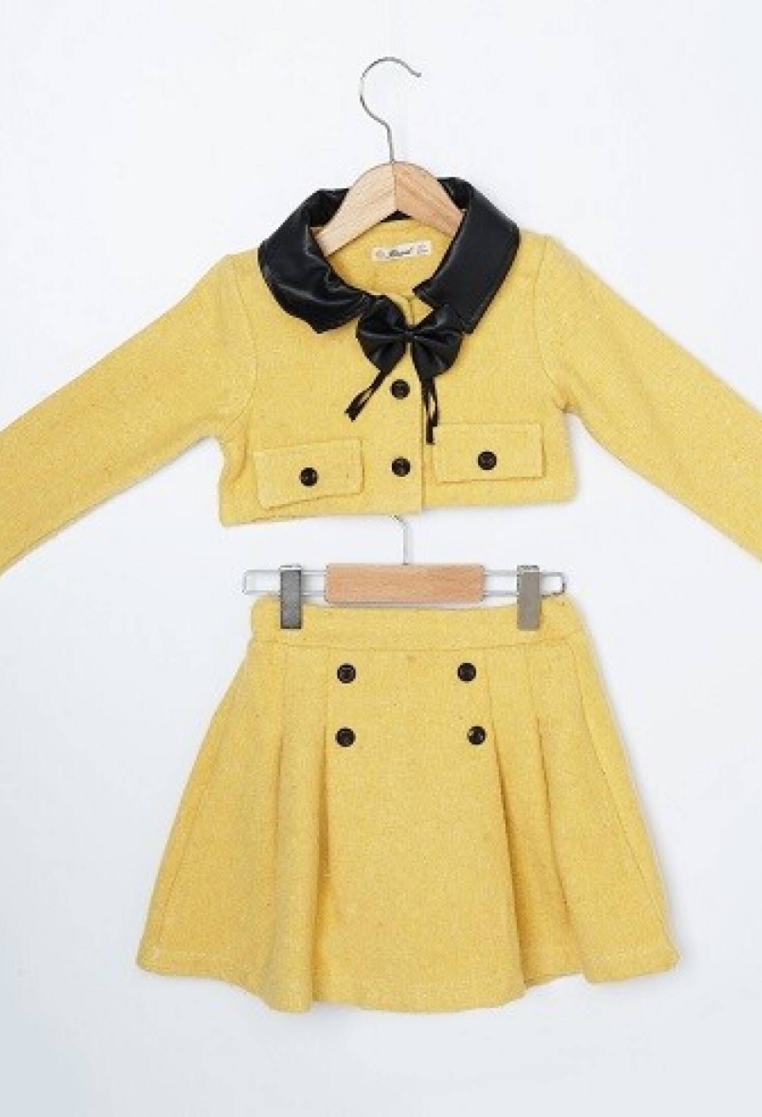 Toptan 2'li Kız Çocuk Ceket ve Etek Takım 3-6Y 1016-23236 - 1016-23236 - Brand: Büşra Bebe - Kids & Bby Clothes From Peralane Kids Turkey