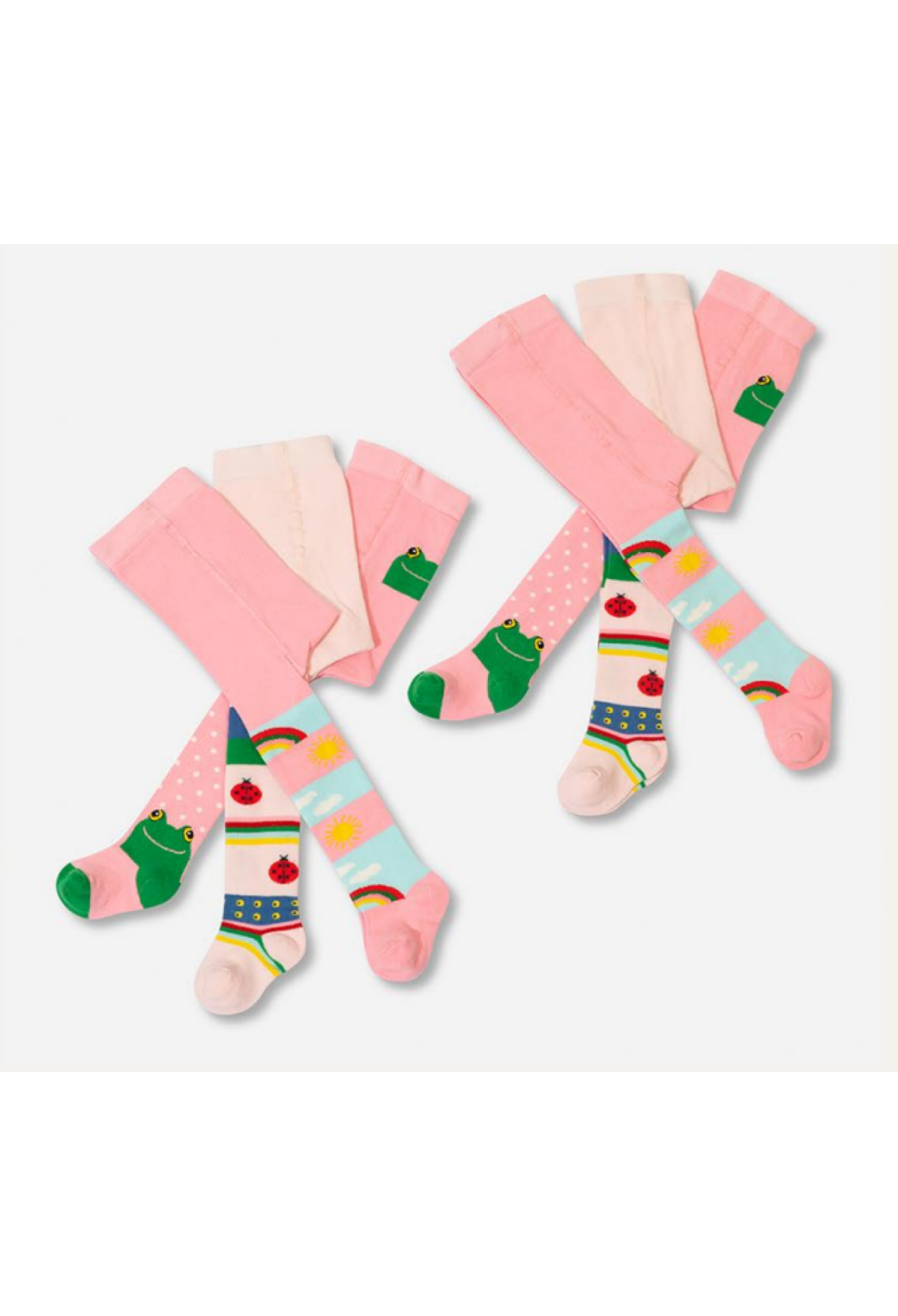 Toptan 6'lı Bebek Külotlu Çorap 1064-KKLT-028-21(12-18) - 1064-KKLT-028-21(12-18) - Brand: Defne - Kids & Bby Clothes From Peralane Kids Turkey