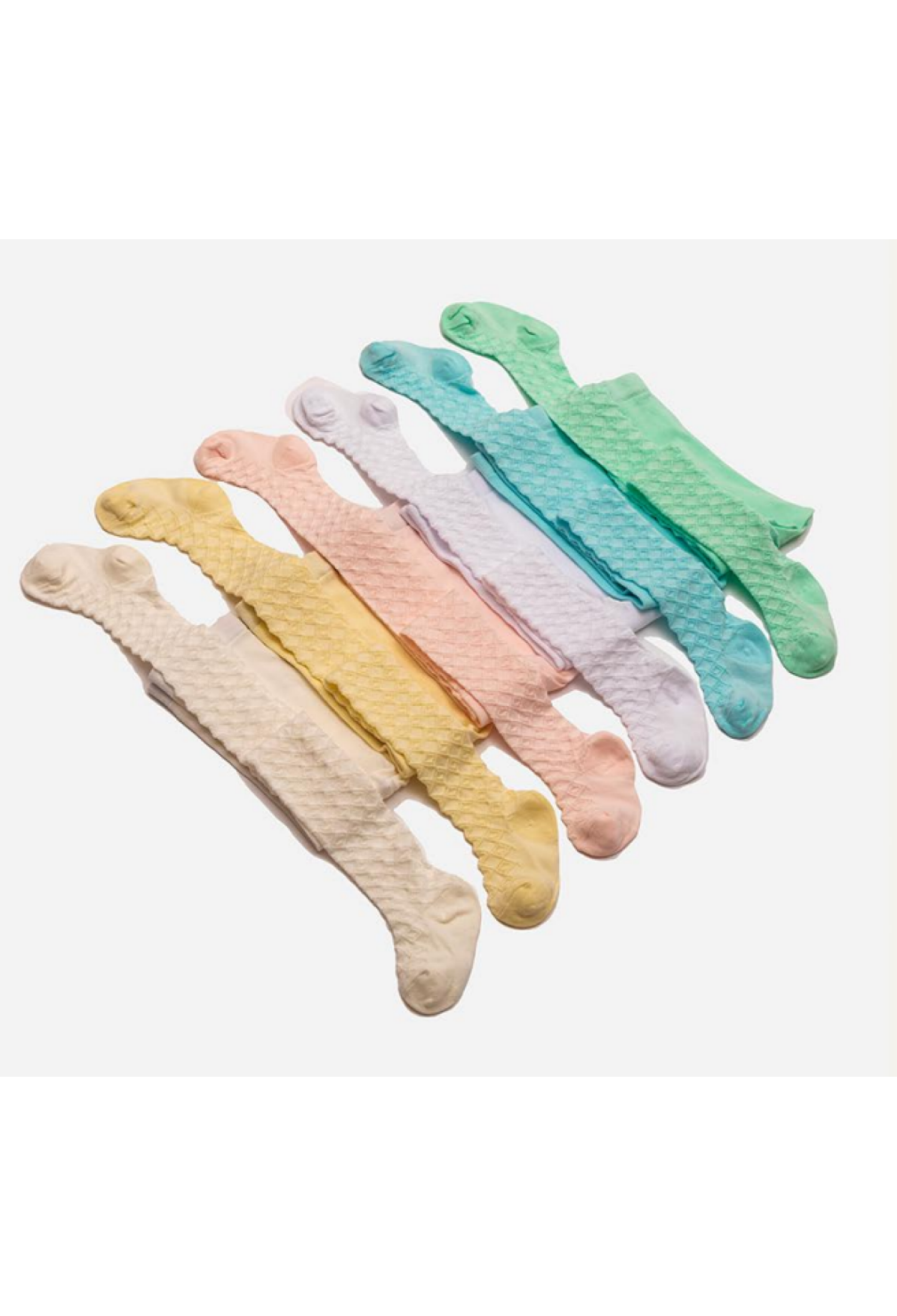 Toptan 6'lı Desenli Bebek Külotlu Çorap 1064-KKLT-J002-21(18-24) - 1064-KKLT-J002-21(18-24) - Brand: Defne - Kids & Bby Clothes From Peralane Kids Turkey