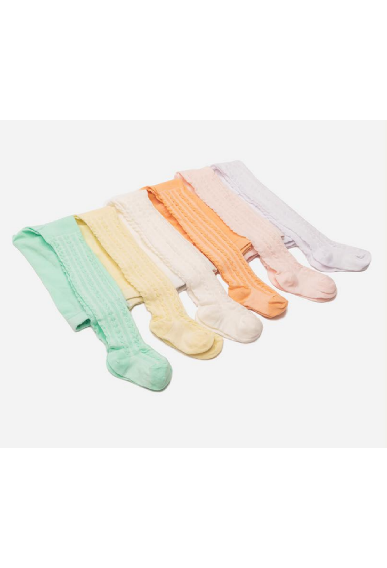 Toptan 6'lı Desenli Bebek Külotlu Çorap 1064-KKLT-J006-21(6-12) - 1064-KKLT-J006-21(6-12) - Brand: Defne - Kids & Bby Clothes From Peralane Kids Turkey