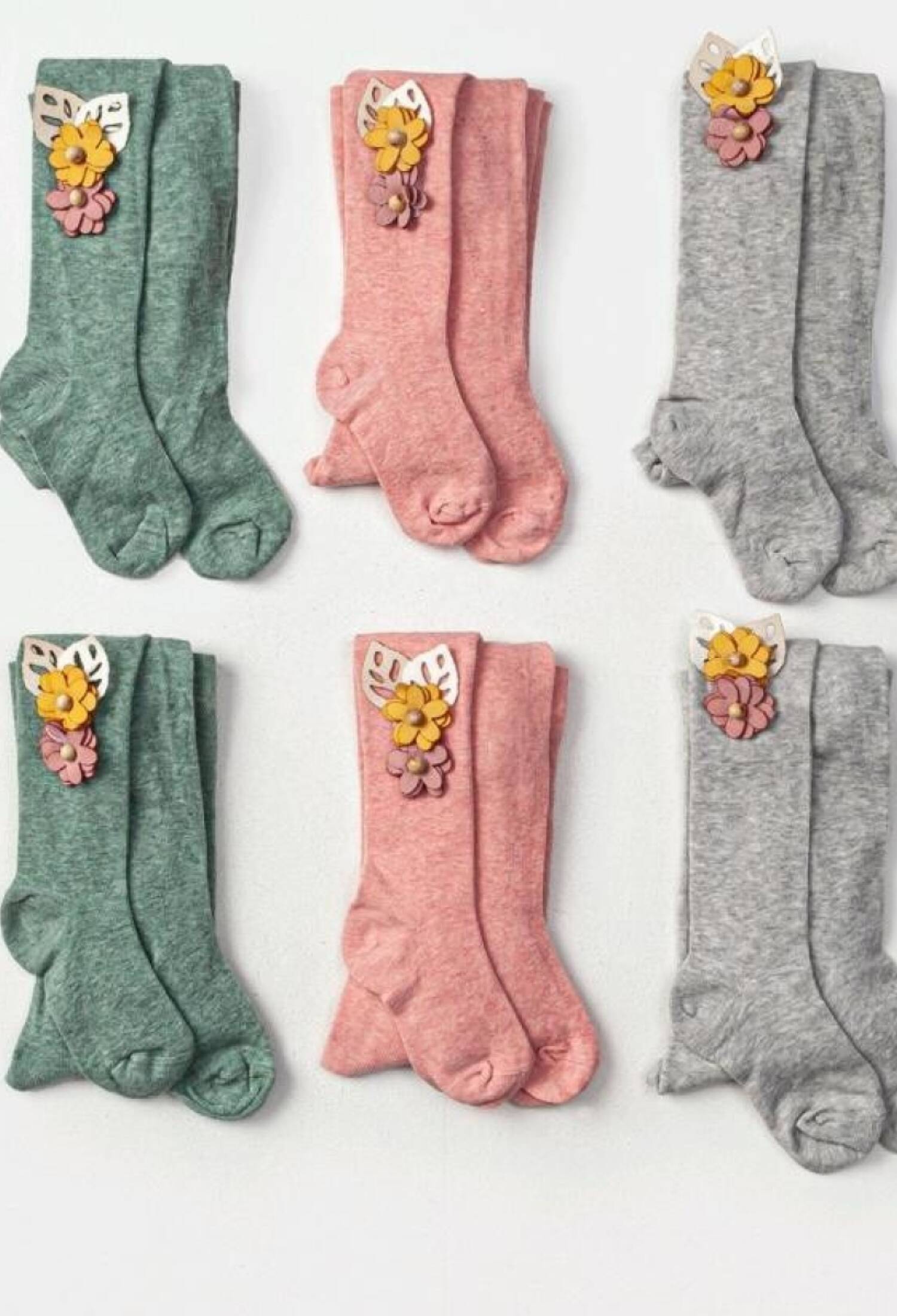 Toptan 6'lı Kız Çocuk Külotlu Çorap 5Y 1064-CKLT-040-23(5) - 1064-CKLT-040-23(5) - Brand: Defne - Kids & Bby Clothes From Peralane Kids Turkey