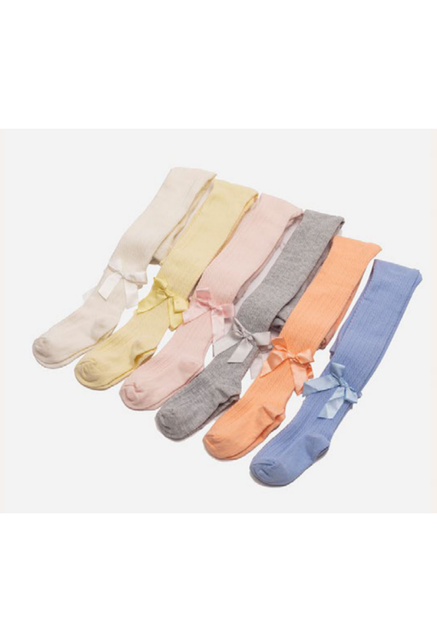 Toptan 6'lı Kurdele Detaylı Külotlu Çorap 1064-ÇKLT-011-21(9-10) - 1064-ÇKLT-011-21(9-10) - Brand: Defne - Kids & Bby Clothes From Peralane Kids Turkey