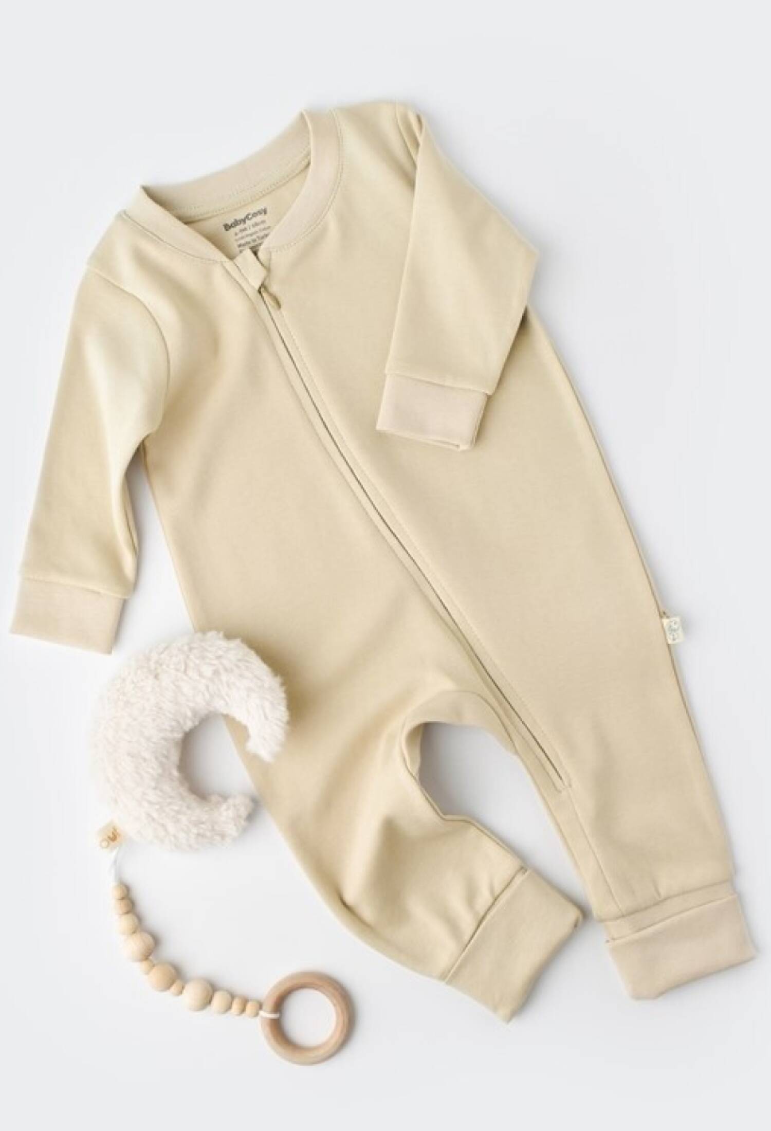 Toptan Bebek %100 Organik Pamuk Fermuarlı Tulum 3-24M Baby Cosy 2022-CSY3033 - 2022-CSY3033 - Brand: BabyCosy - Kids & Bby Clothes From Peralane Kids Turkey