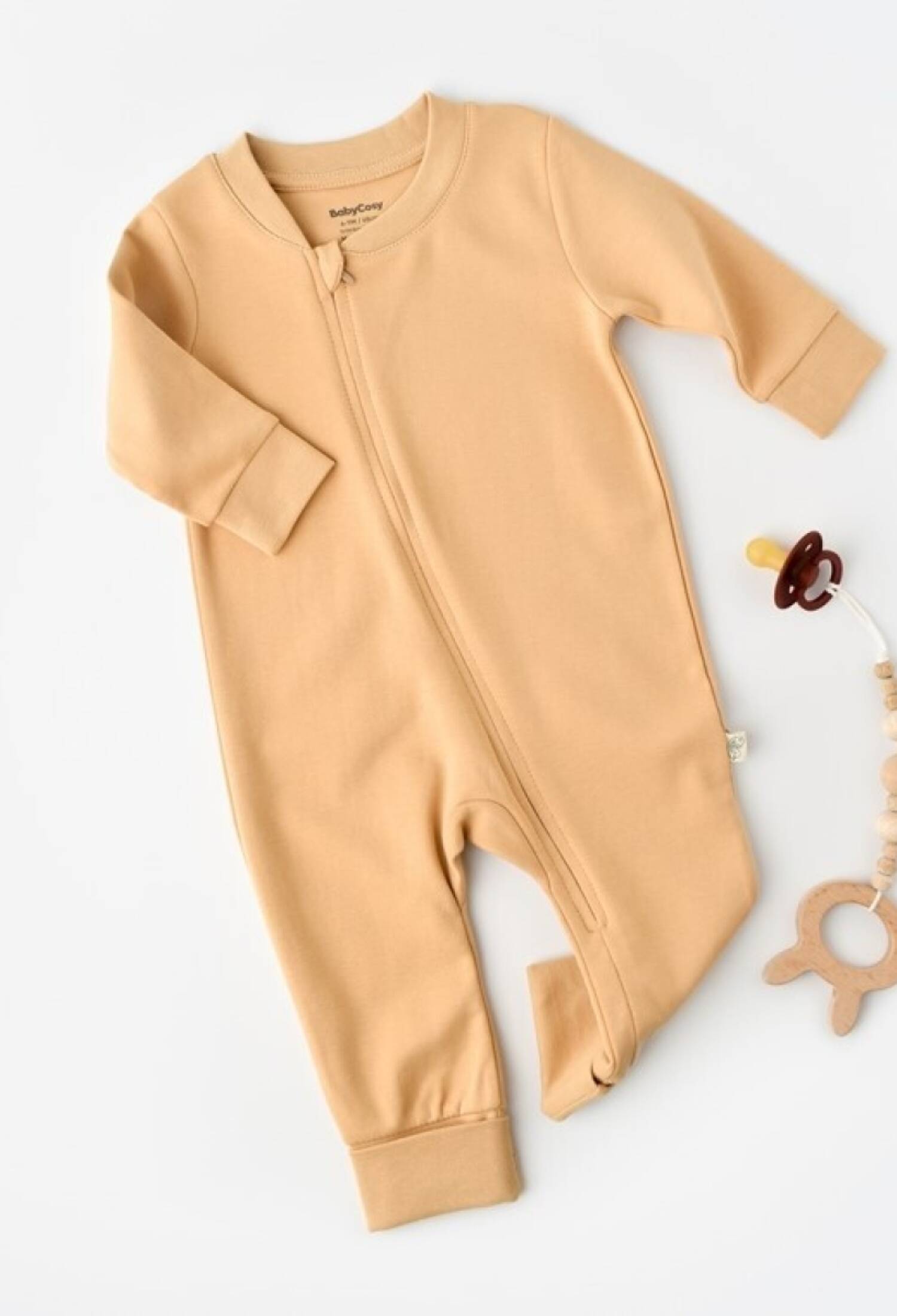 Toptan Bebek %100 Organik Pamuk Fermuarlı Tulum 3-24M Baby Cosy 2022-CSY3036 - 2022-CSY3036 - Brand: BabyCosy - Kids & Bby Clothes From Peralane Kids Turkey