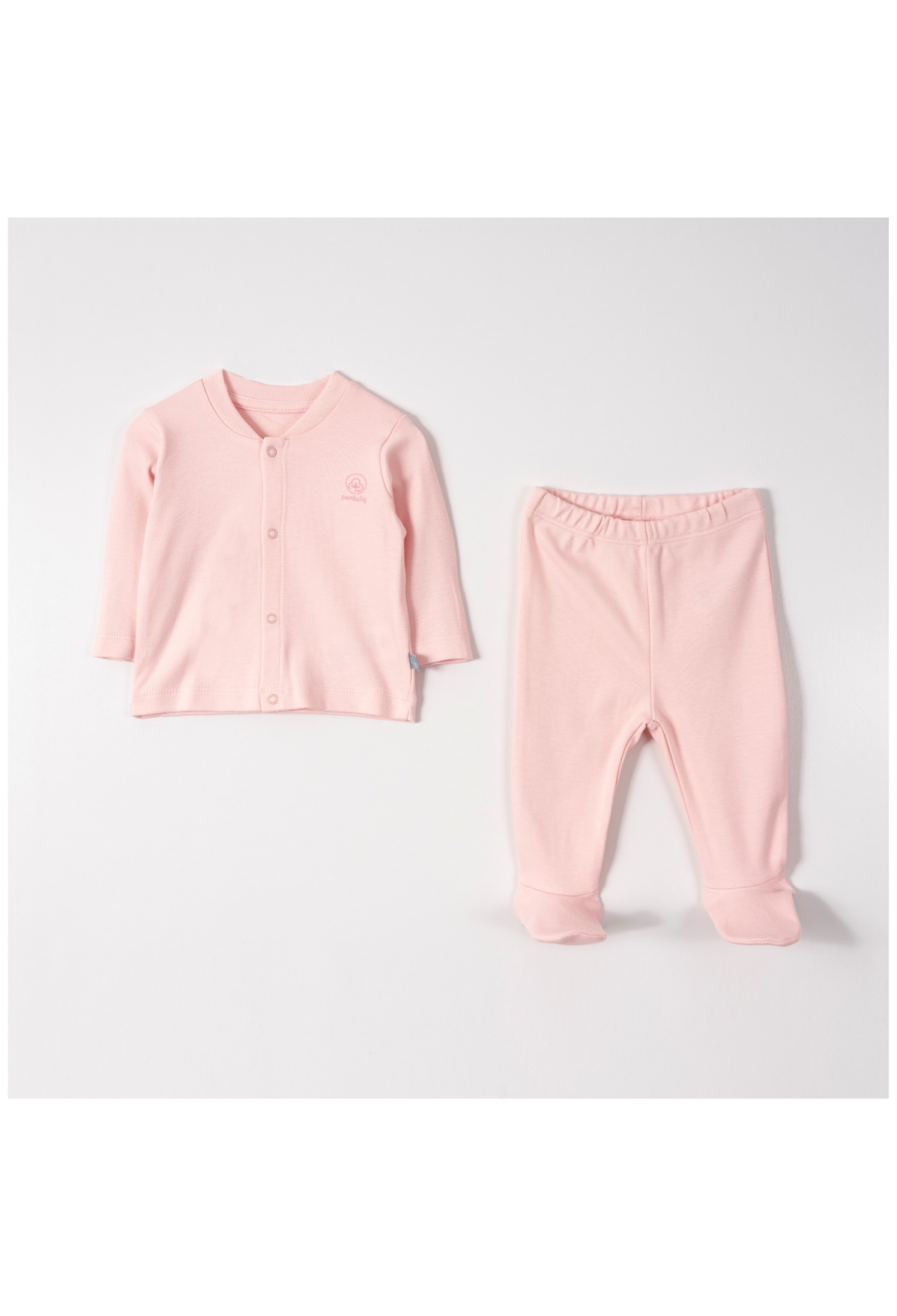 Toptan Bebek 2'li Badi ve Pantolon Takımı 0-6M 2030-6547 - 2030-6547 - Brand: Pambuliq - Kids & Bby Clothes From Peralane Kids Turkey