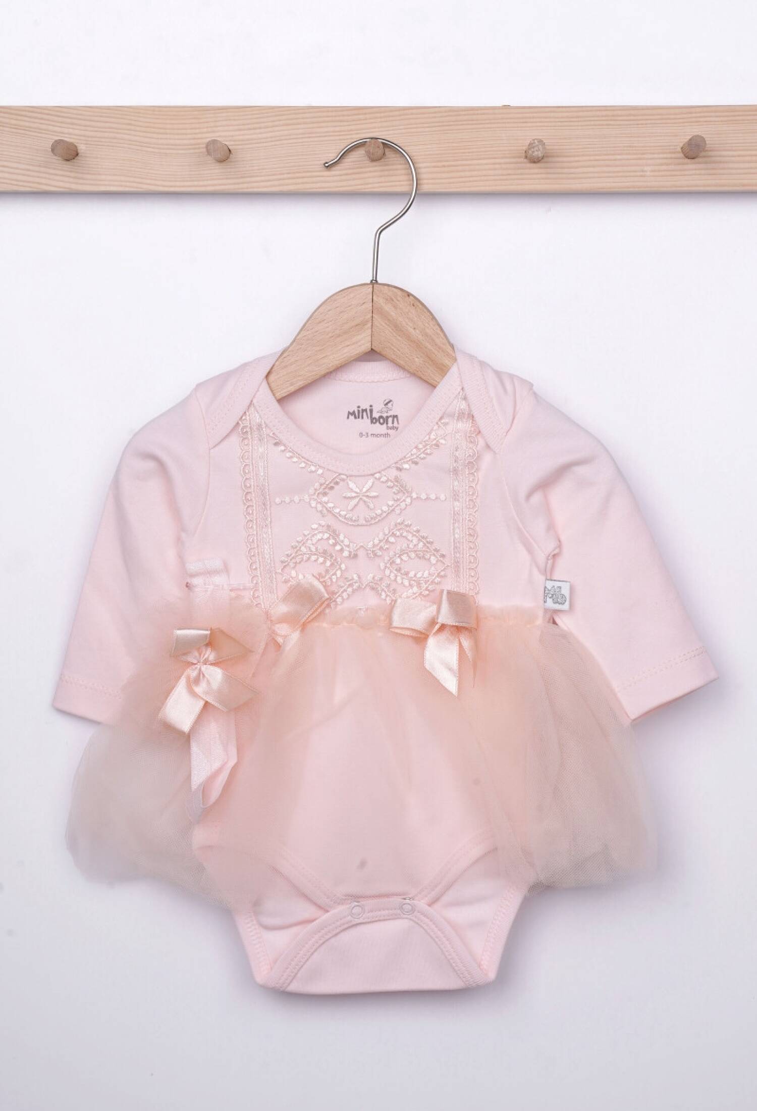 Toptan Bebek 2'li Elbise ve Saç Bandı Takım 0-12M 2019-2199 - 2019-2199 - Brand: Miniborn - Kids & Bby Clothes From Peralane Kids Turkey