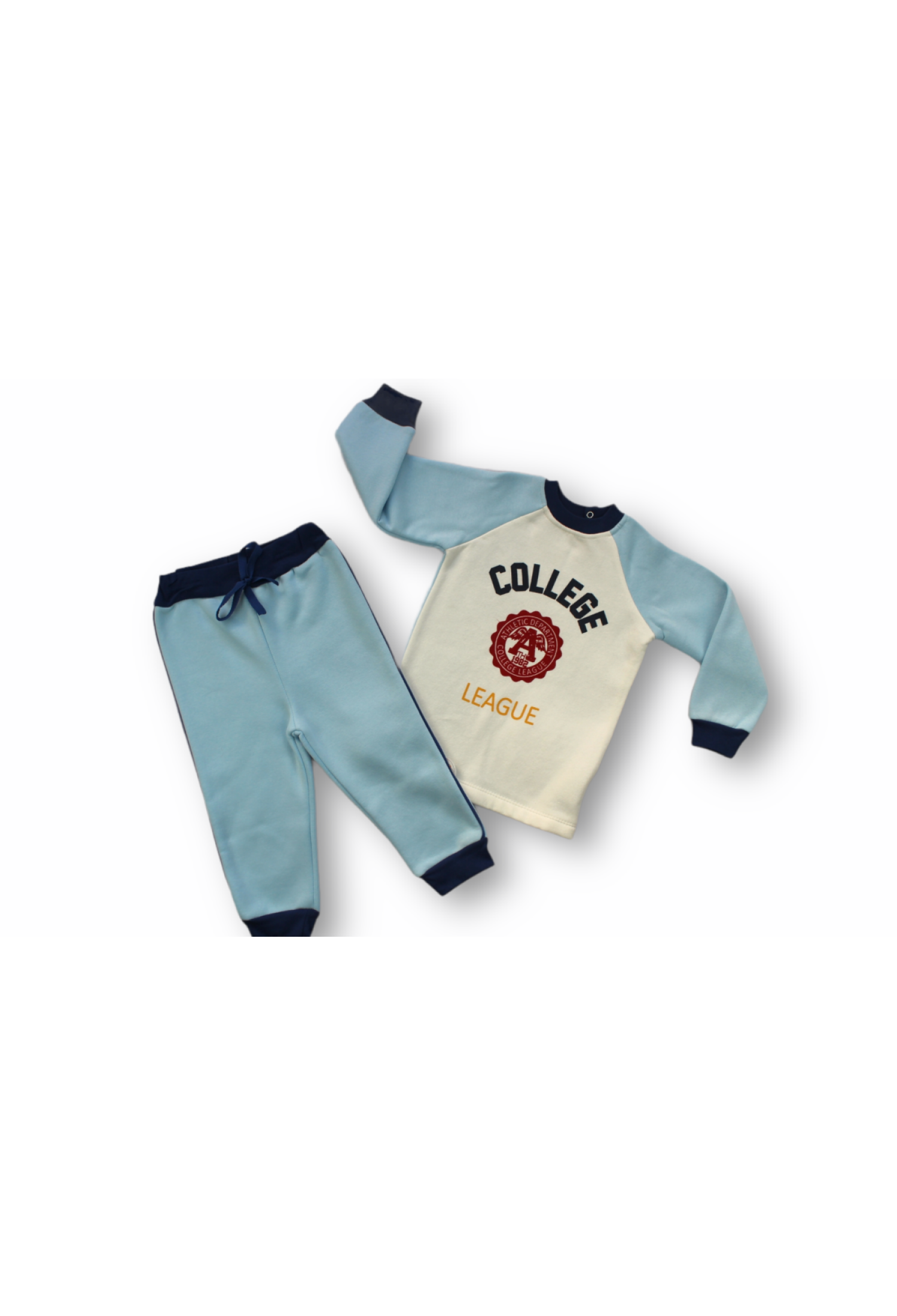 Toptan Bebek 2'li Eşofman Takımı 9-36M 1074-75327 - 1074-75327 - Brand: Tomuycuk - Kids & Bby Clothes From Peralane Kids Turkey