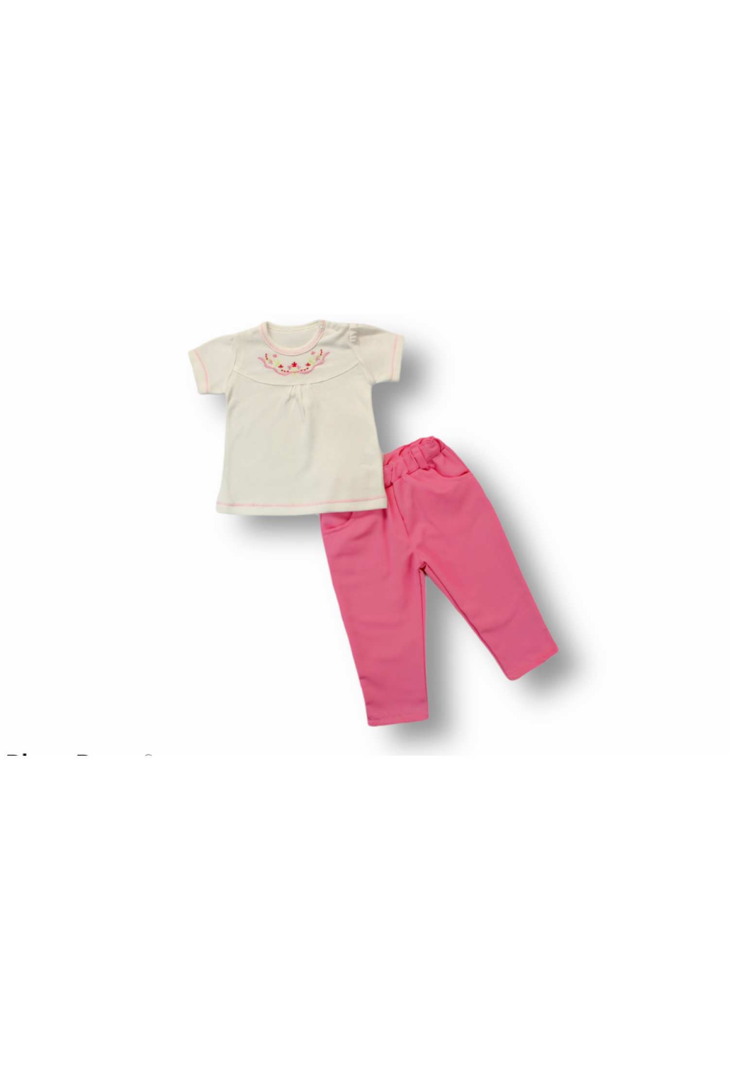 Toptan Bebek 2'li Tişört ve Pantolon Takım 3-18M 1074-75323 - 1074-75323 - Brand: Tomuycuk - Kids & Bby Clothes From Peralane Kids Turkey