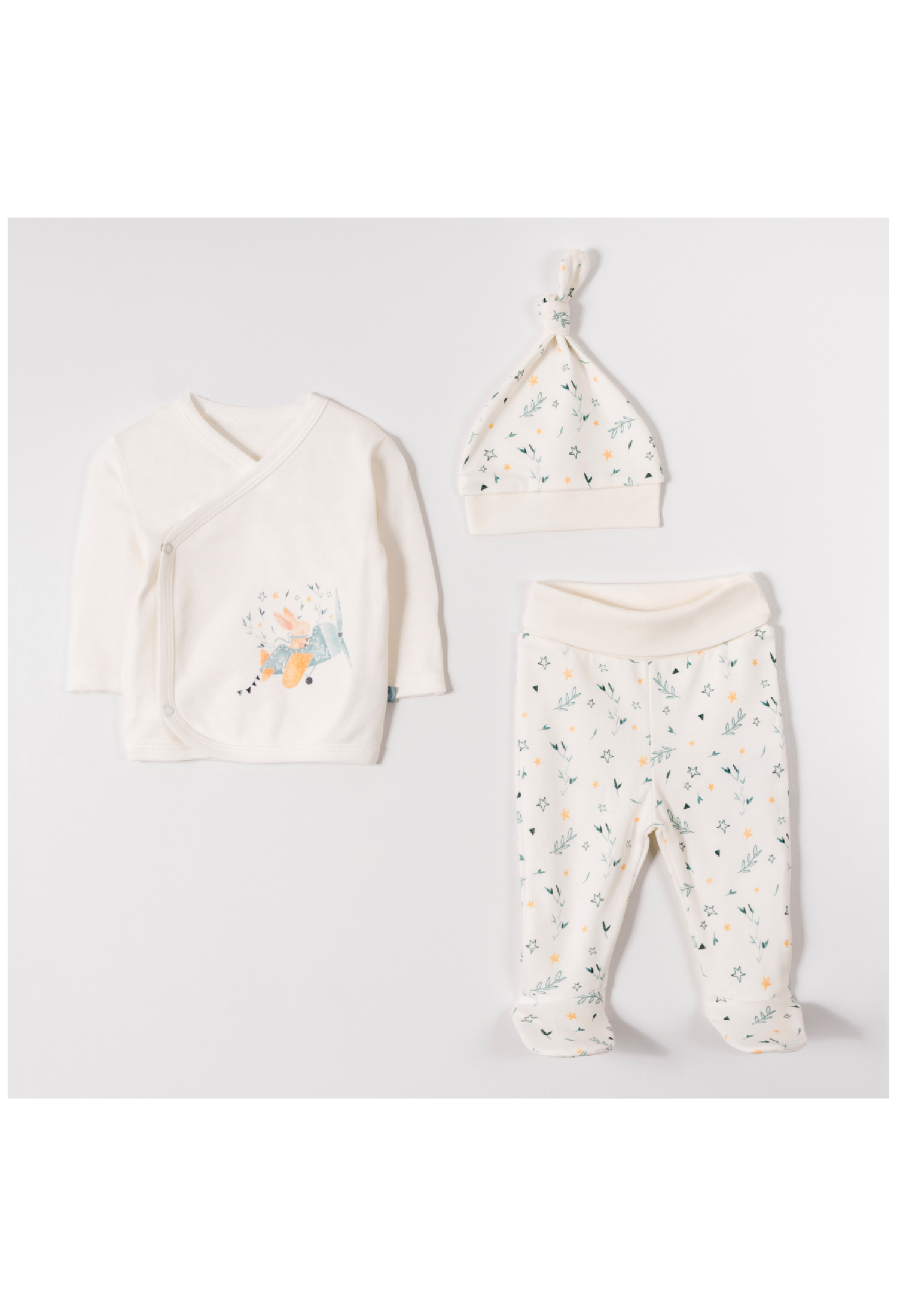 Toptan Bebek 3'lü Yenidoğan Takım 0-1M 2030-6501 - 2030-6501 - Brand: Pambuliq - Kids & Bby Clothes From Peralane Kids Turkey