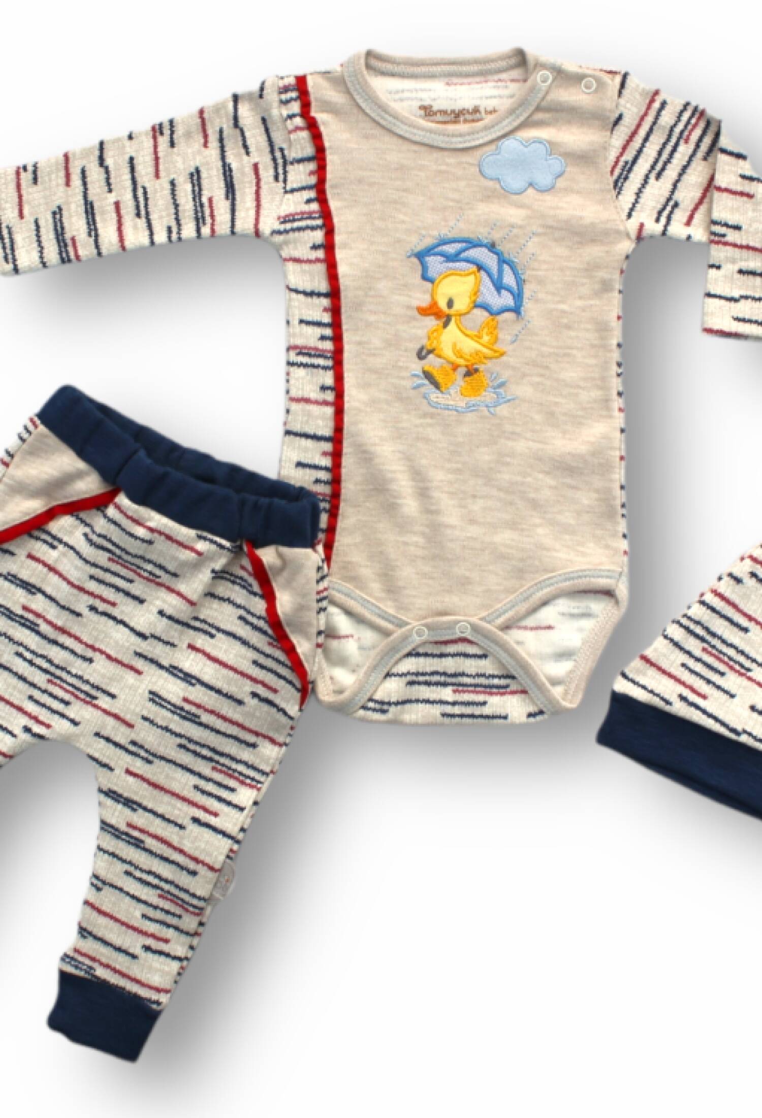 Toptan Bebek 3'lü Yenidoğan Takım 0-9M 1074-75397 - 1074-75397 - Brand: Tomuycuk - Kids & Bby Clothes From Peralane Kids Turkey