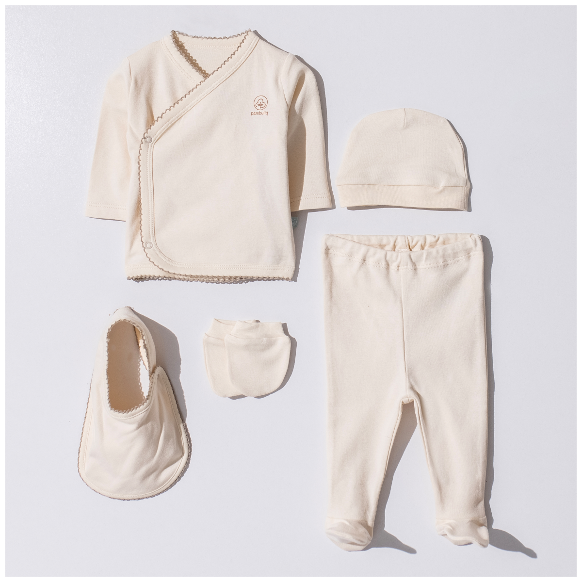 Toptan Bebek 5’li Yenidoğan Takımı 0M 2030-16PAM11 – 2030-16PAM11 – Brand: Pambuliq – Kids & Bby Clothes From Peralane Kids Turkey