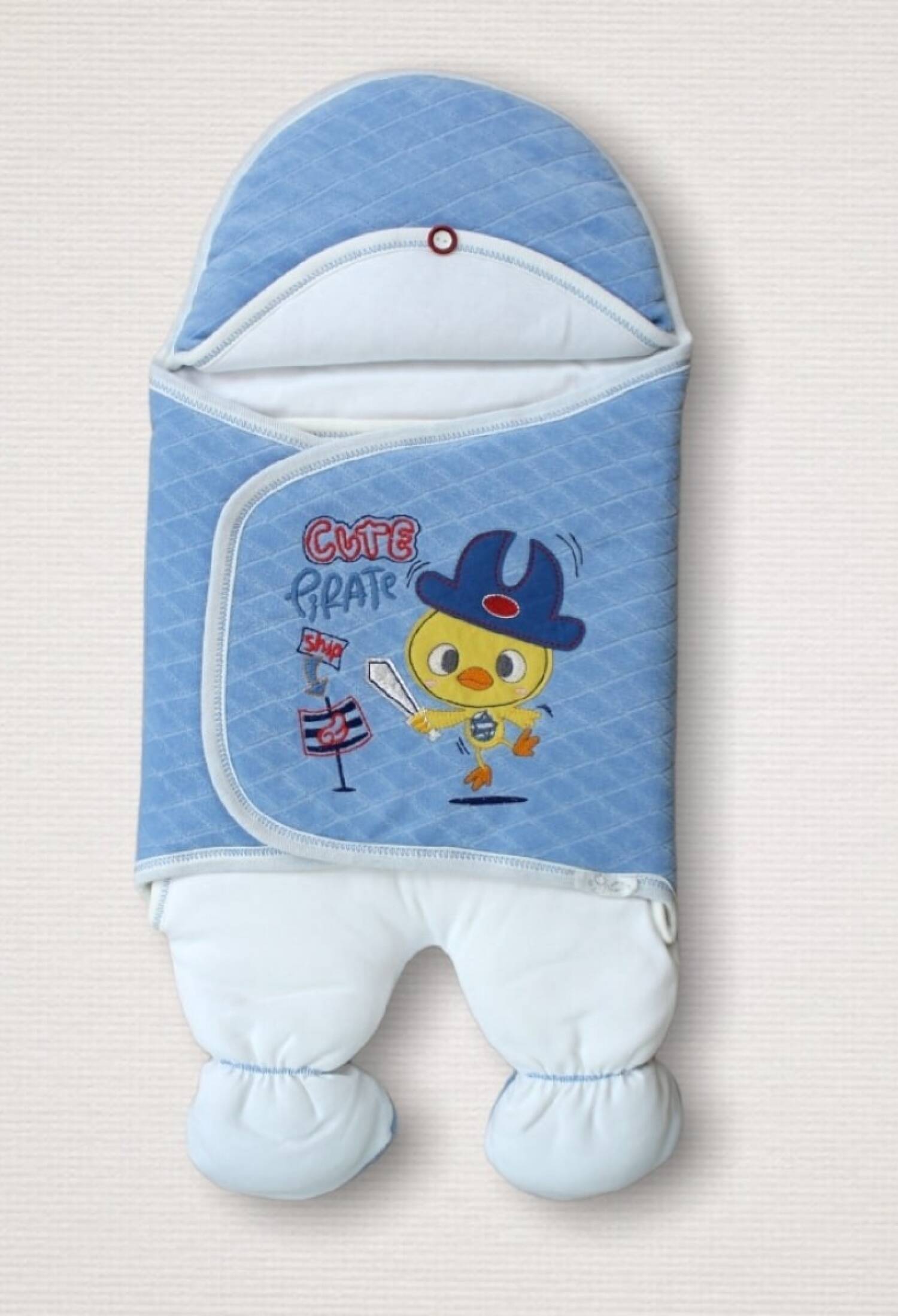 Toptan Bebek Ayaklı Kundak 0-9M 1074-45105 - 1074-45105 - Brand: Tomuycuk - Kids & Bby Clothes From Peralane Kids Turkey