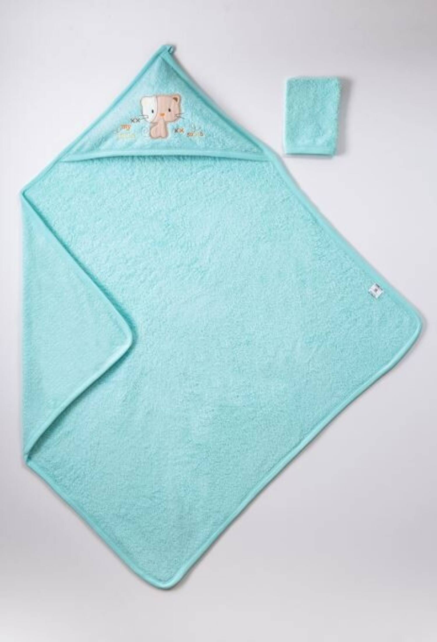 Toptan Bebek Banyo Havlusu 100x100 1072-360 - 1072-360 - Brand: Ramel Kids - Kids & Bby Clothes From Peralane Kids Turkey