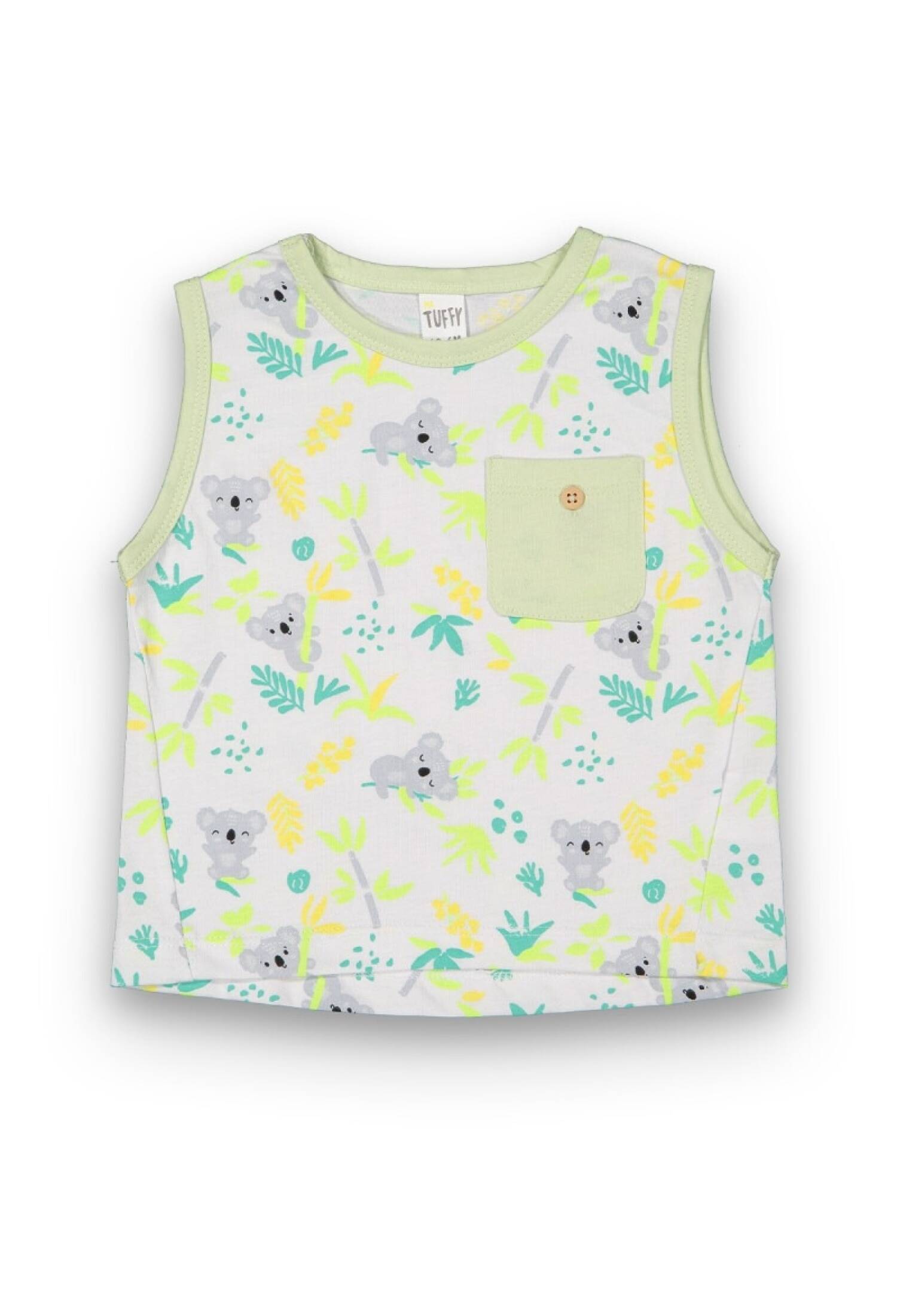 Toptan Bebek Desenli Tişört 6-18M 1099-8023 - 1099-8023 - Brand: Tuffy - Kids & Bby Clothes From Peralane Kids Turkey