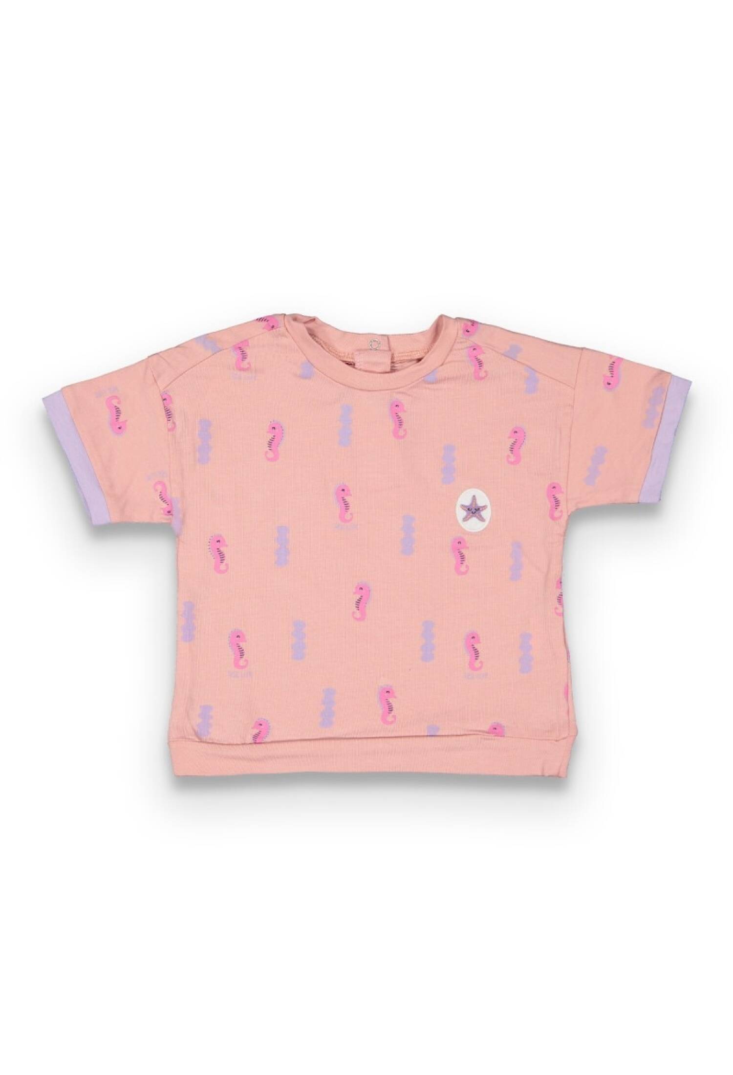 Toptan Bebek Desenli Tişört 6-18M 1099-9024 - 1099-9024 - Brand: Tuffy - Kids & Bby Clothes From Peralane Kids Turkey