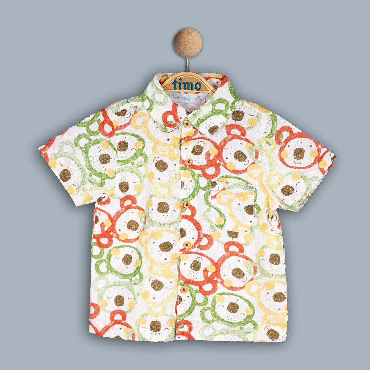 Toptan Bebek Gömlek 6-24M 1018-TE4DÜ042243061 – 1018-TE4DÜ042243061 – Brand: Timo – Kids & Bby Clothes From Peralane Kids Turkey