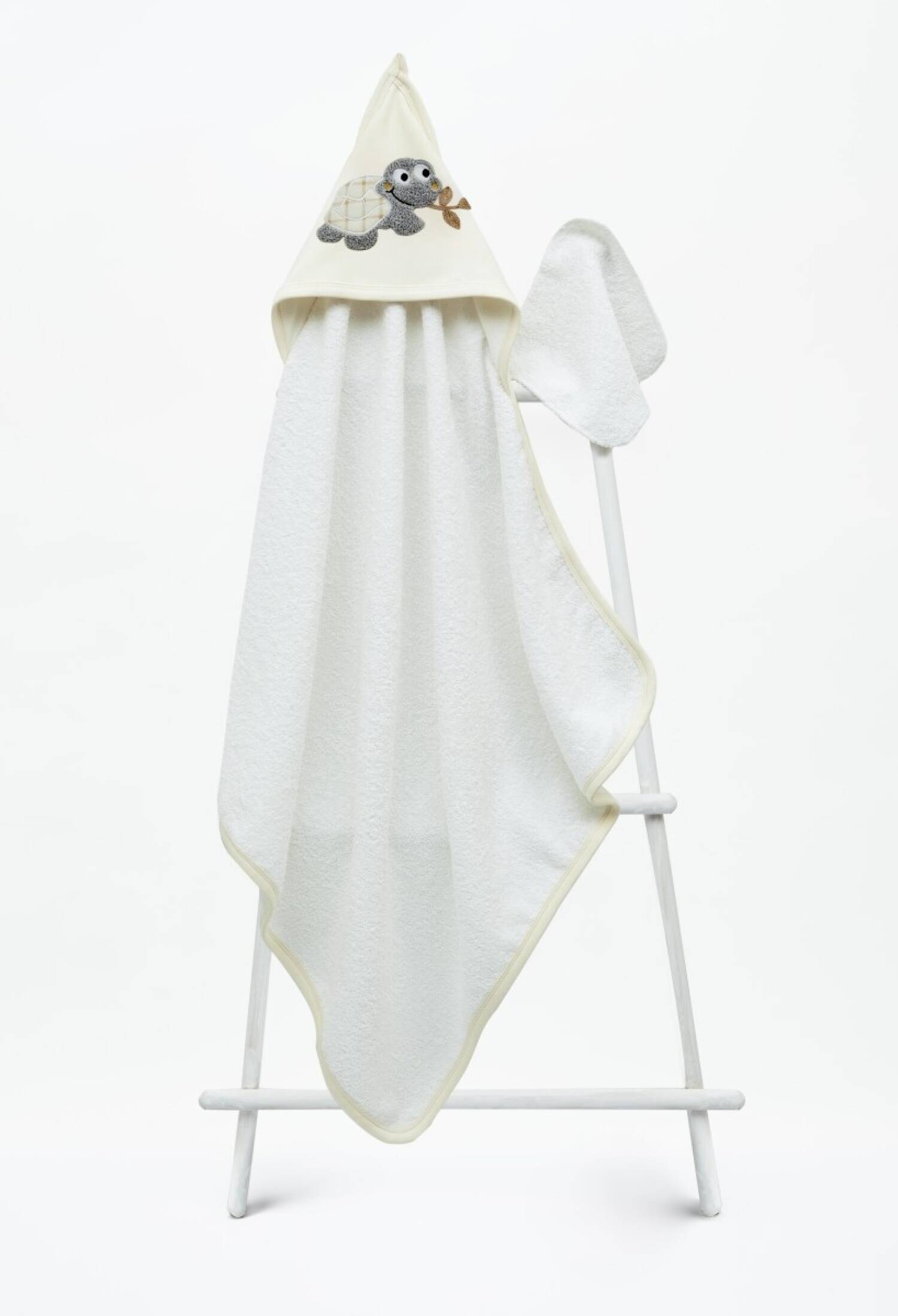 Toptan Bebek Havlu ve Banyo Kesesi 75x75cm 1-3Y 2015-9-856 - 2015-9-856 - Brand: Babyline - Kids & Bby Clothes From Peralane Kids Turkey