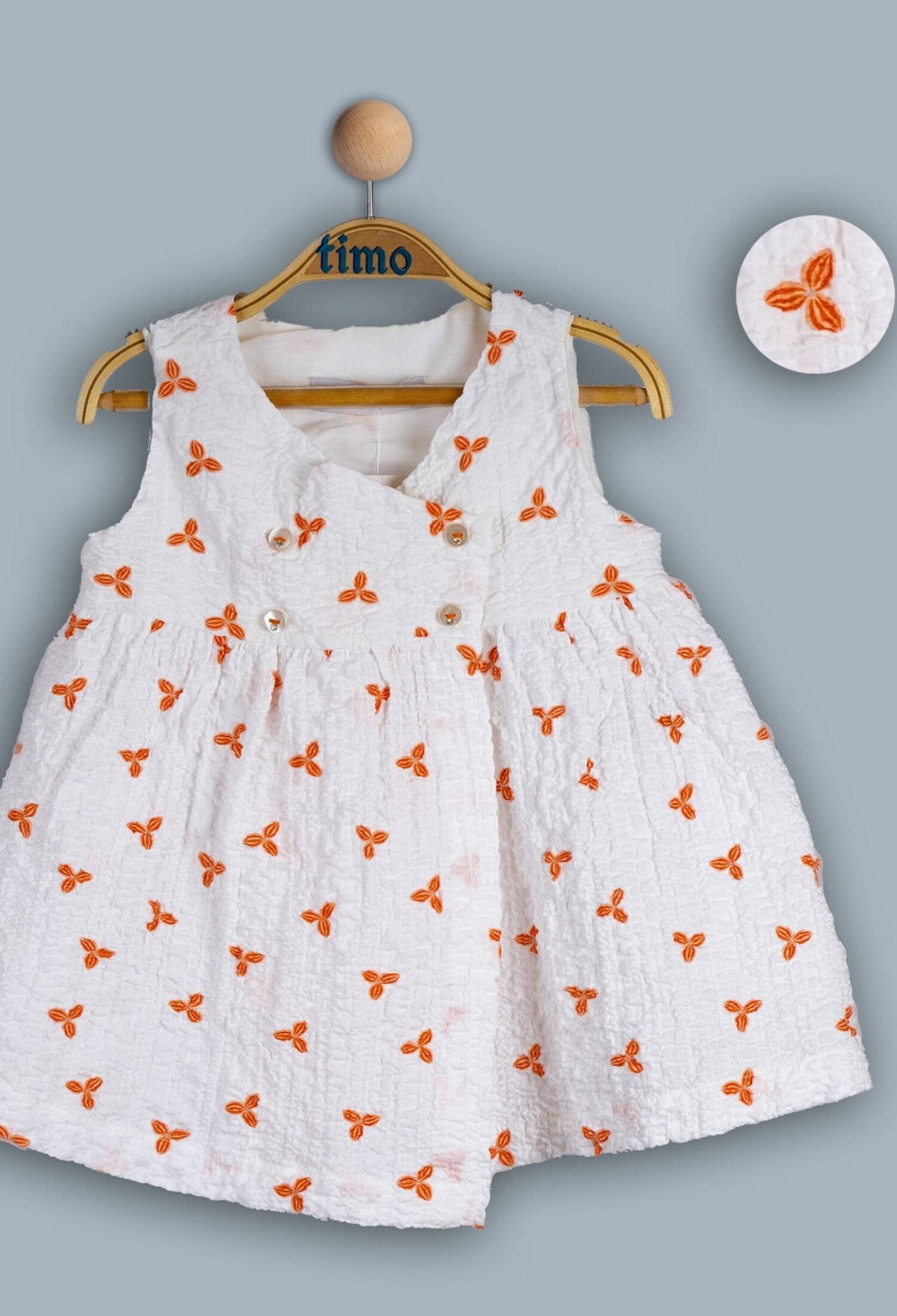 Toptan Bebek Menekşe Elbise 6-24M 1018-TK4DÜ042243191 - 1018-TK4DÜ042243191 - Brand: Timo - Kids & Bby Clothes From Peralane Kids Turkey