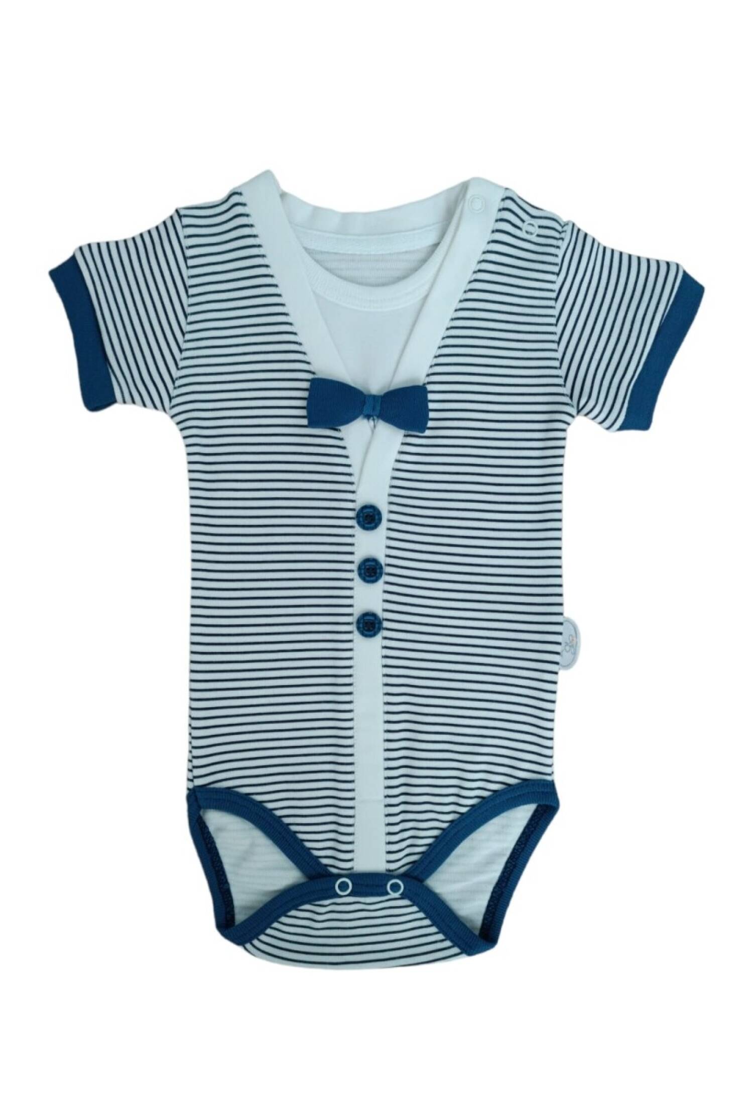 Toptan Bebek Ribana Çizgili Zıbın 6-18M 1074-20275 - 1074-20275 - Brand: Tomuycuk - Kids & Bby Clothes From Peralane Kids Turkey