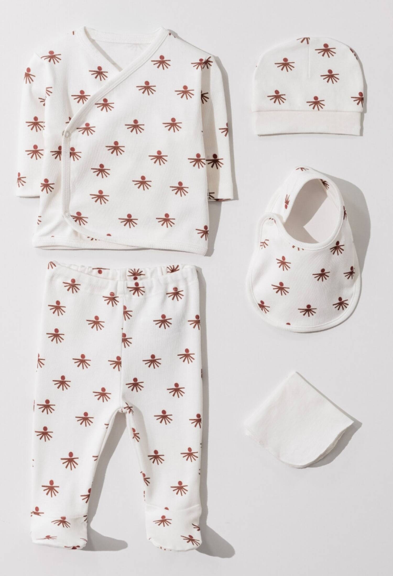 Toptan Bebek Yenidoğan 5'li Takım (Kutulu) 0M 2030-5604 - 2030-5604 - Brand: Pambuliq - Kids & Bby Clothes From Peralane Kids Turkey