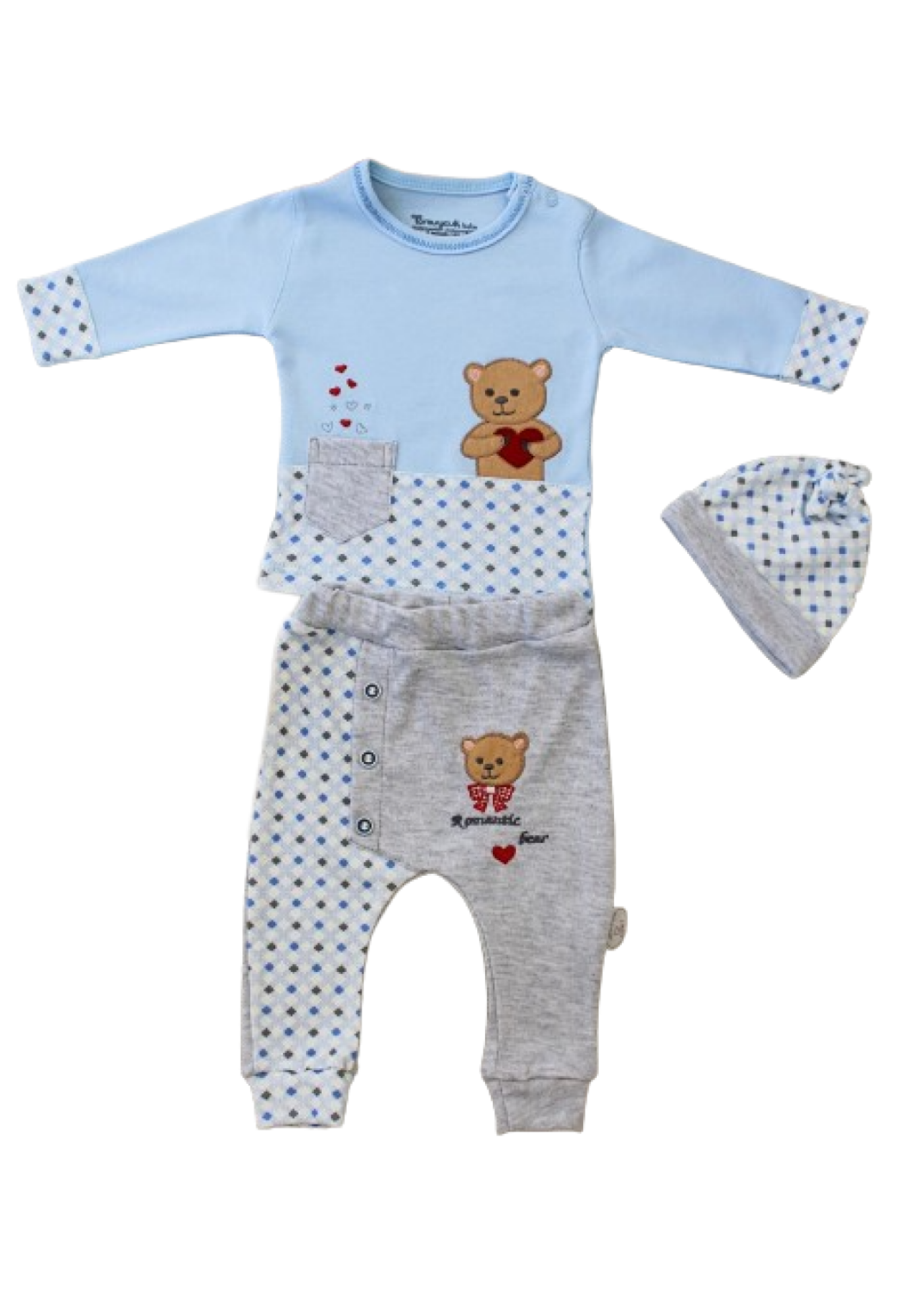 Toptan Bebek Yenidoğan Takım 3-18M 1074-75476 - 1074-75476 - Brand: Tomuycuk - Kids & Bby Clothes From Peralane Kids Turkey